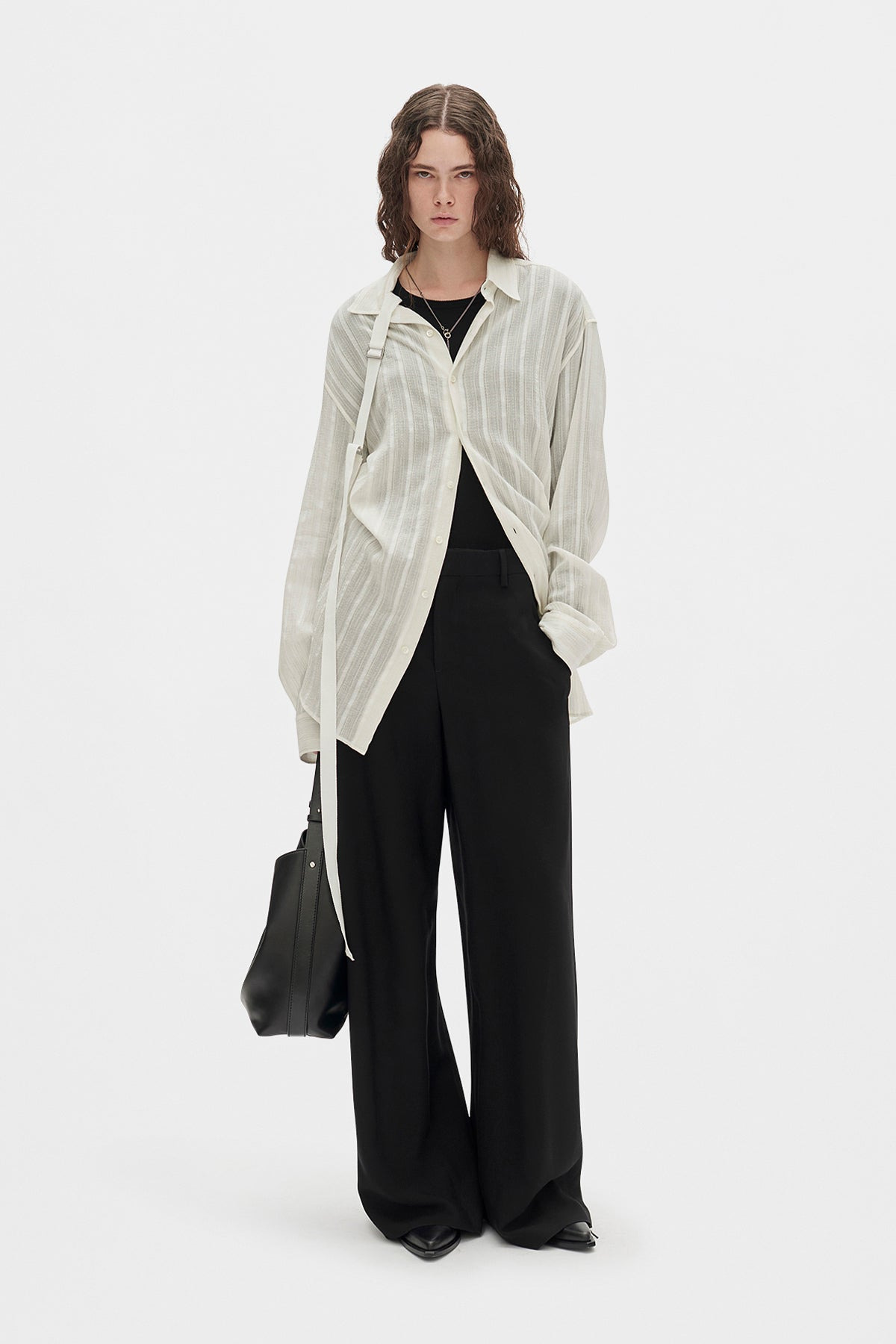 Odeta Draped Comfort Trousers - 4