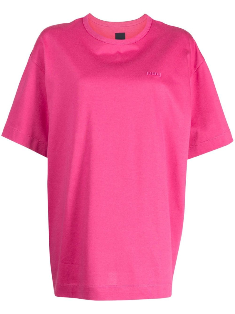 CompliquÃ© motif-embroidered cotton T-shirt 1