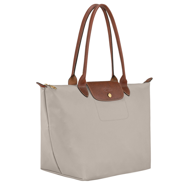 Longchamp Le Pliage Original L Tote bag Pebble - Recycled canvas outlook