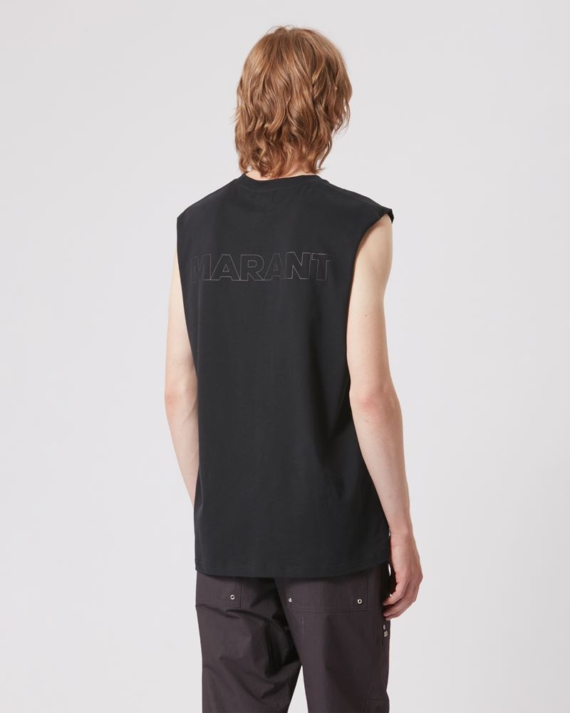 YVAN "MARANT" COTTON TEE-SHIRT - 5