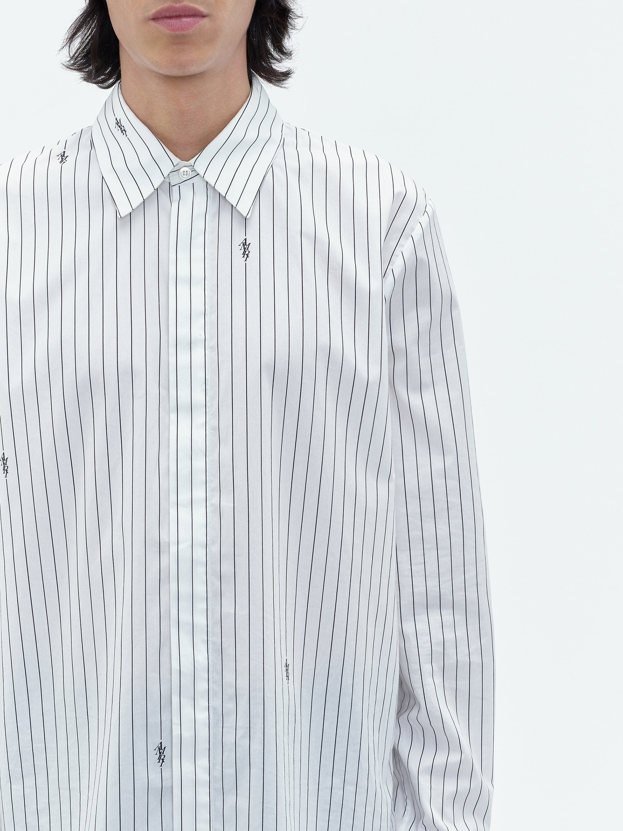 AMIRI STACK PINSTRIPE SHIRT - 6