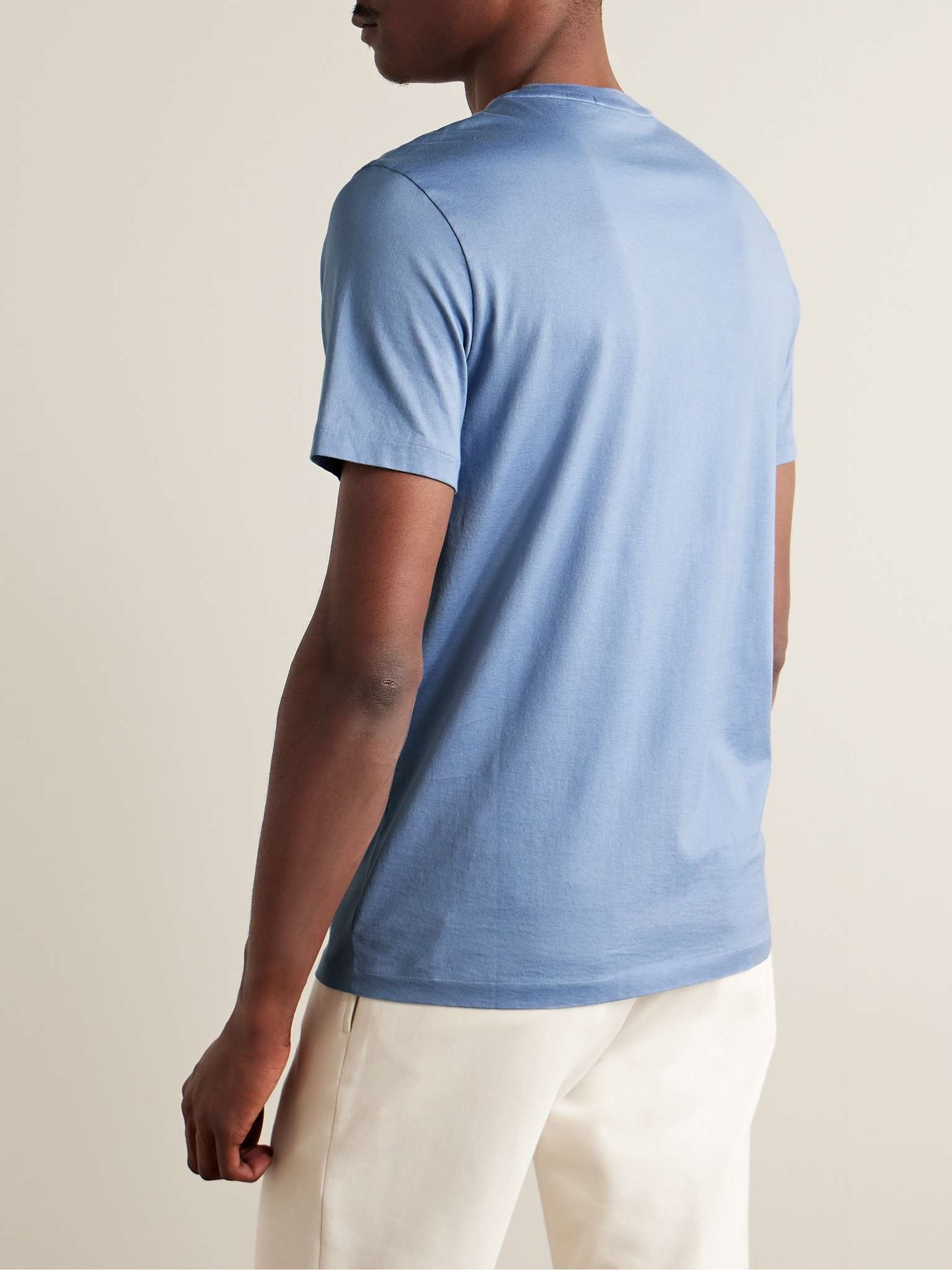 Garment-Dyed Cotton-Jersey T-Shirt - 4