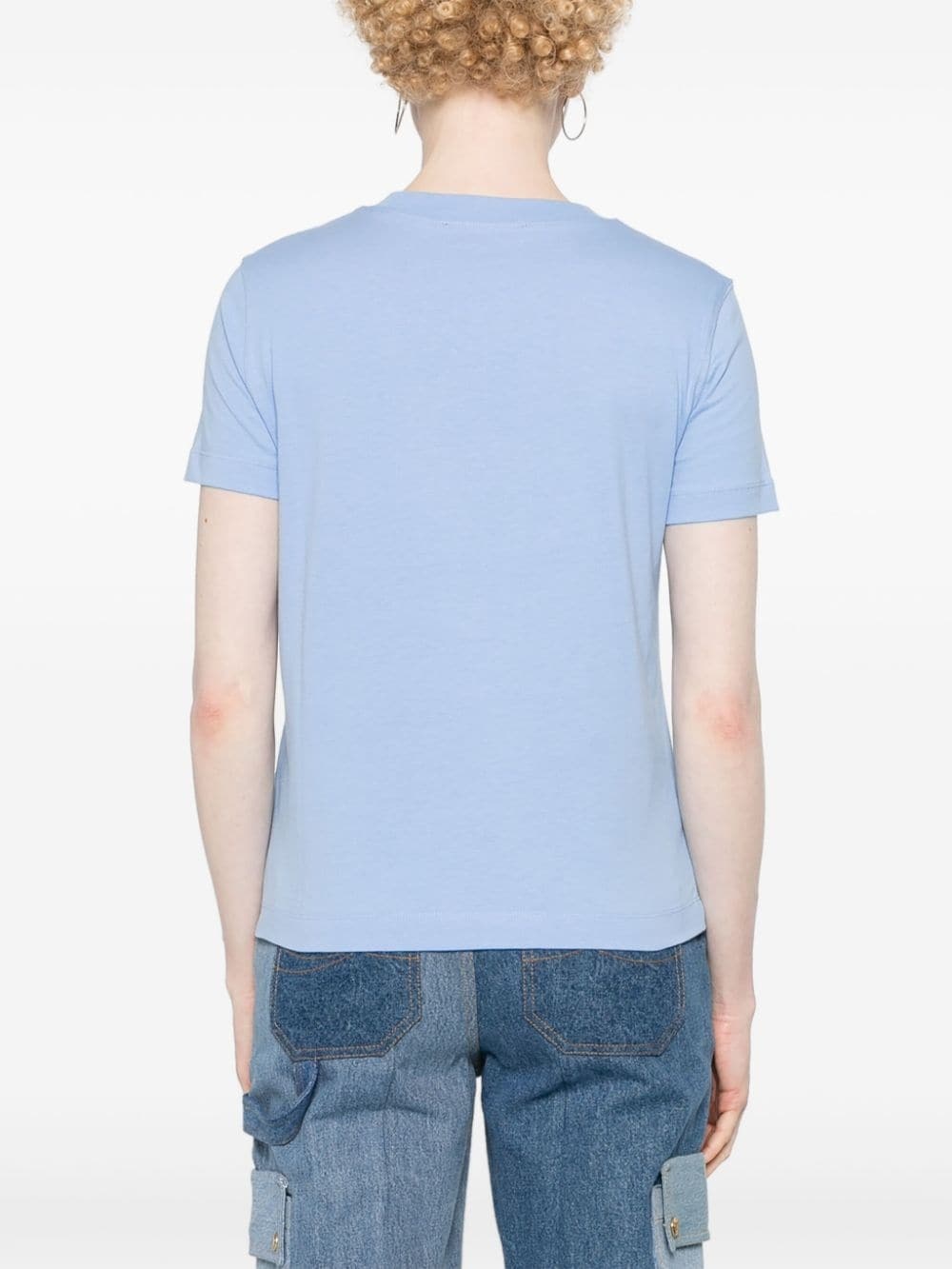 logo-print cotton T-shirt - 4