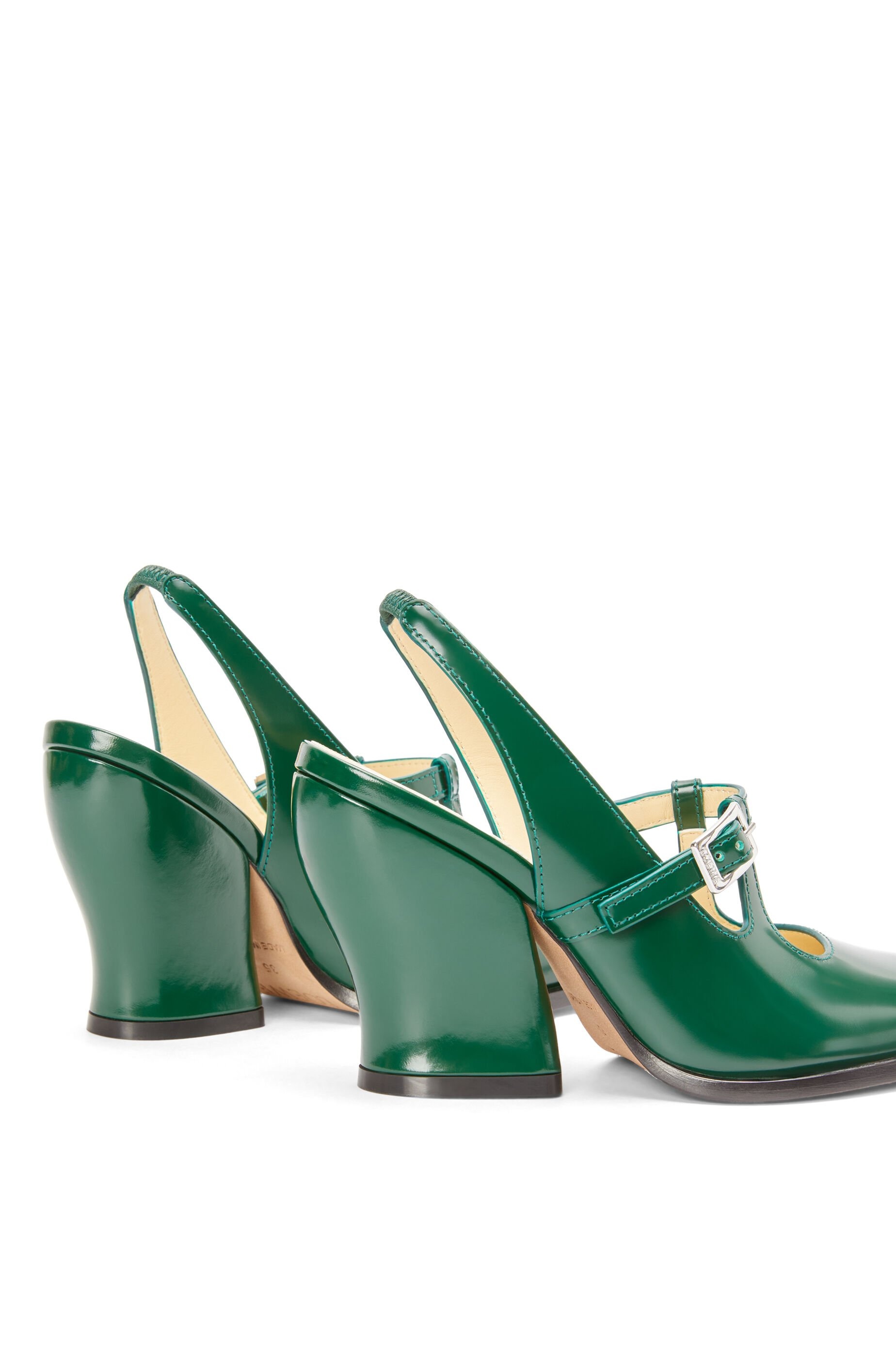 Onda slingback pump in brushed calfskin - 5