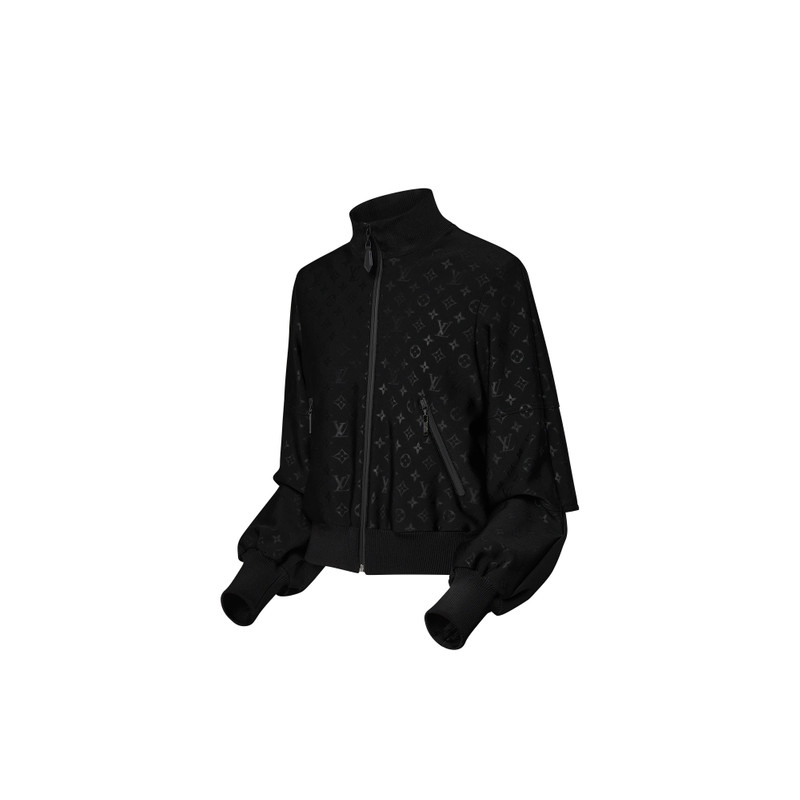Louis Vuitton Embossed Monogram Zip-Up Jacket outlook