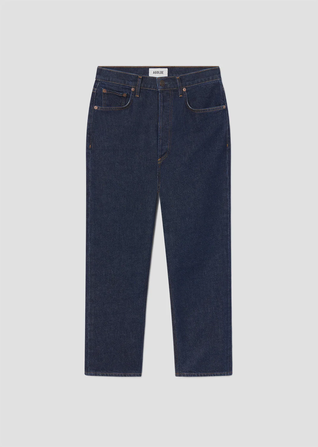 RILEY HIGH RISE STRAIGHT CROP (STRETCH) IN REISSUE - 1