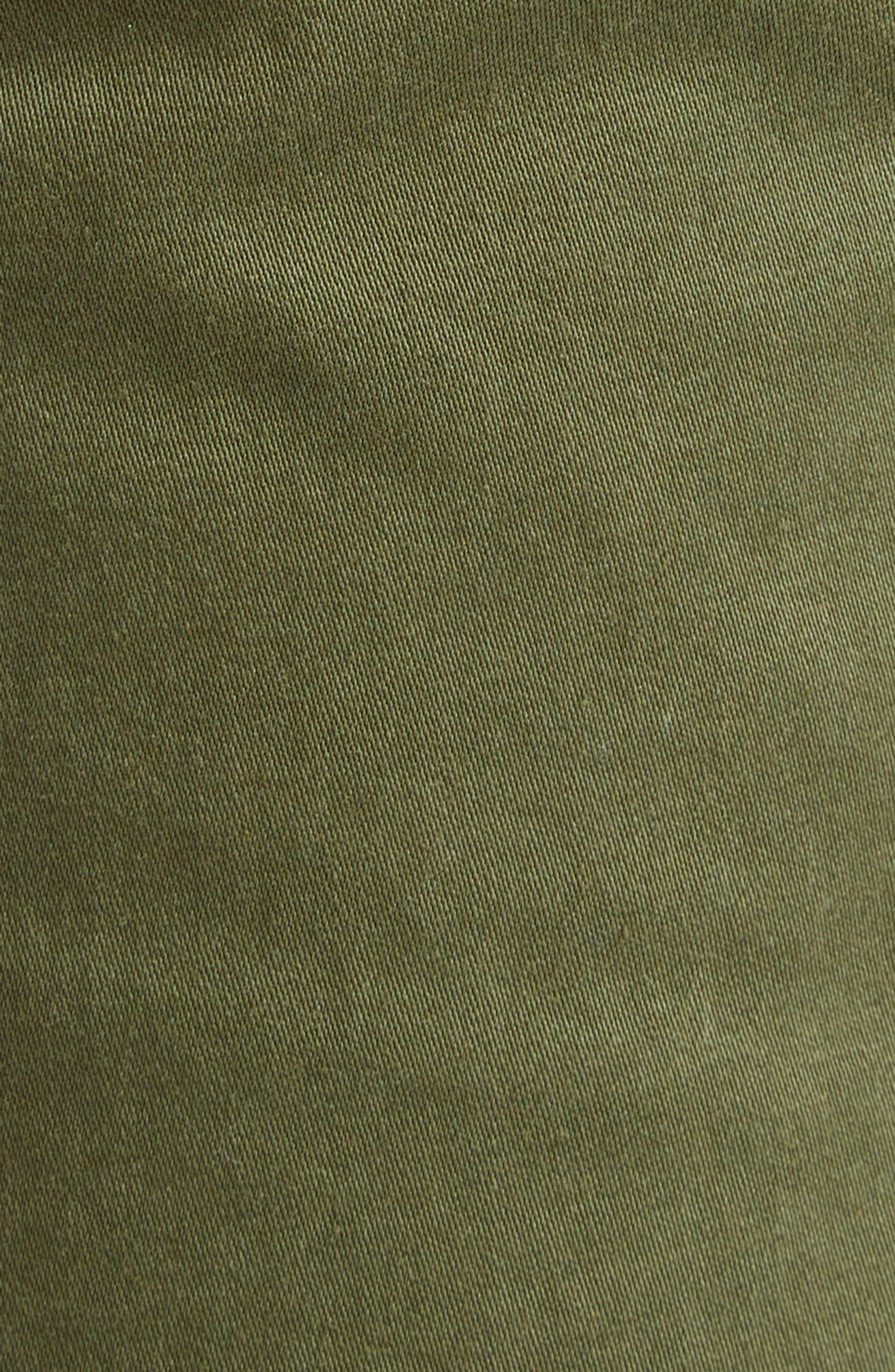 Veronica Beard Mandy Cotton Parachute Pants in Army at Nordstrom - 7