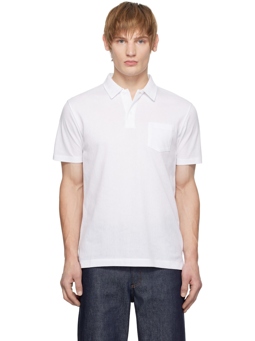 White Riviera Polo - 1