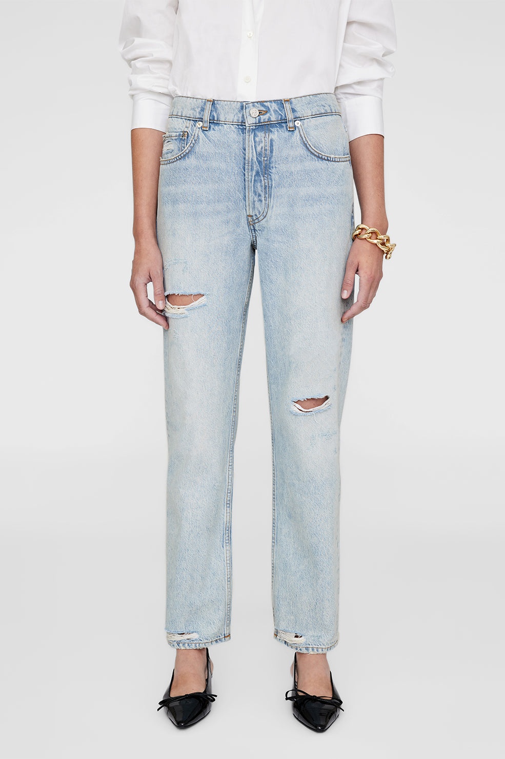Kate Jean - Destructed Bleached Blue - 4