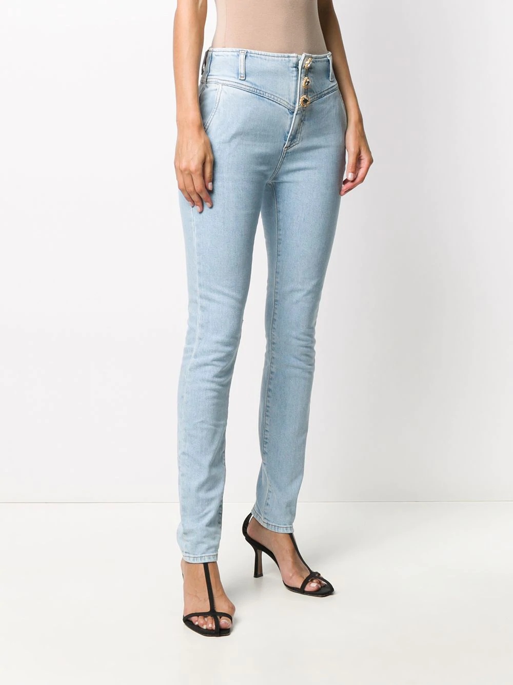 high-rise skinny jeans - 3