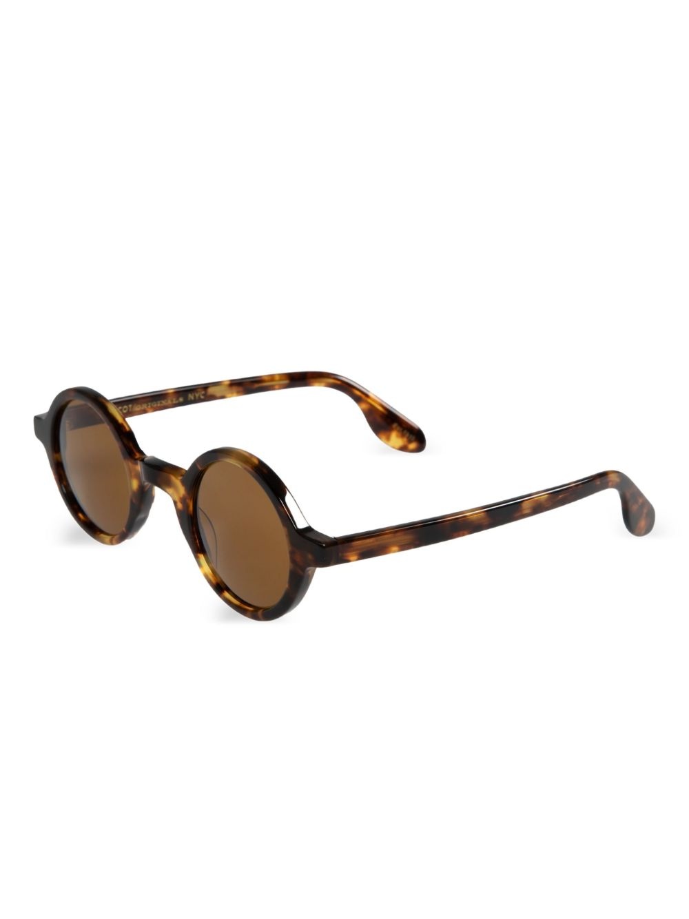 round-frame sunglasses - 1