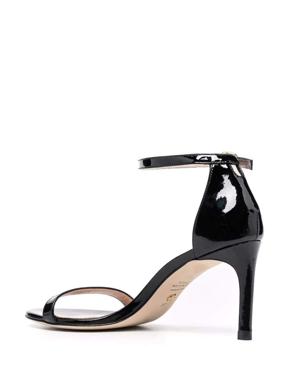 open-toe leather sandals - 3