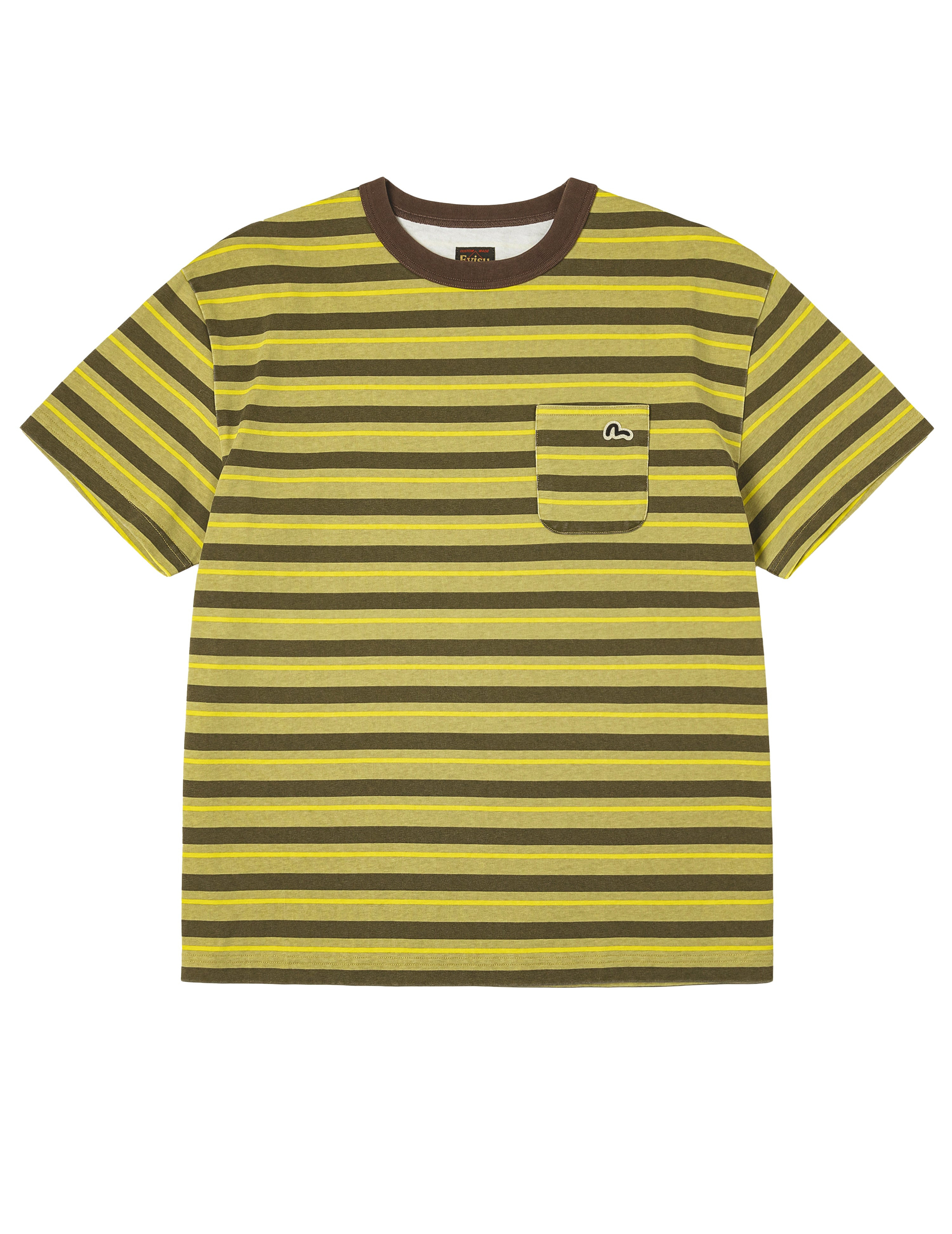 Seagull Appliqué Relax Fit Stripe T-Shirt - 10