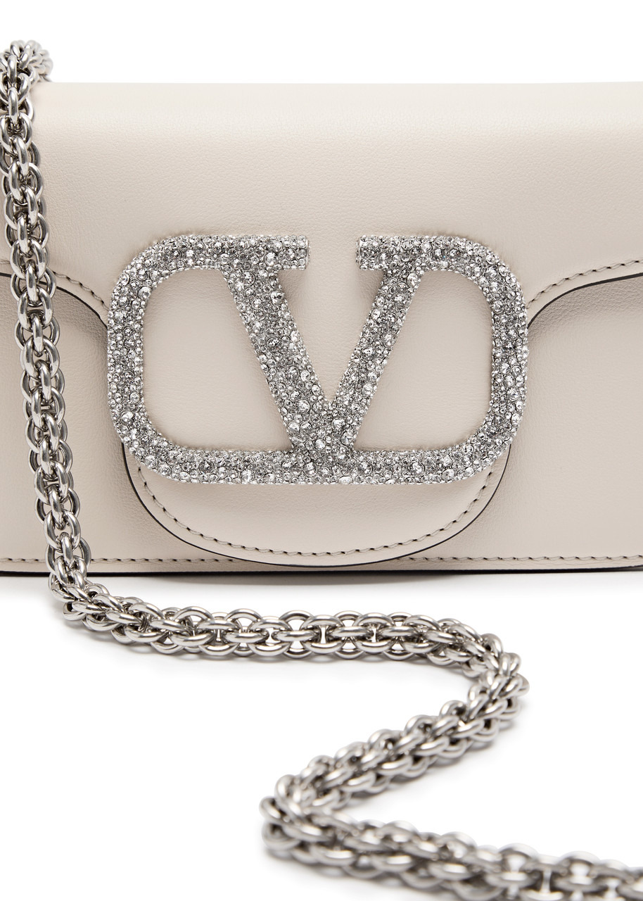 Valentino Garavani Locò Small Leather Shoulder bag - 3