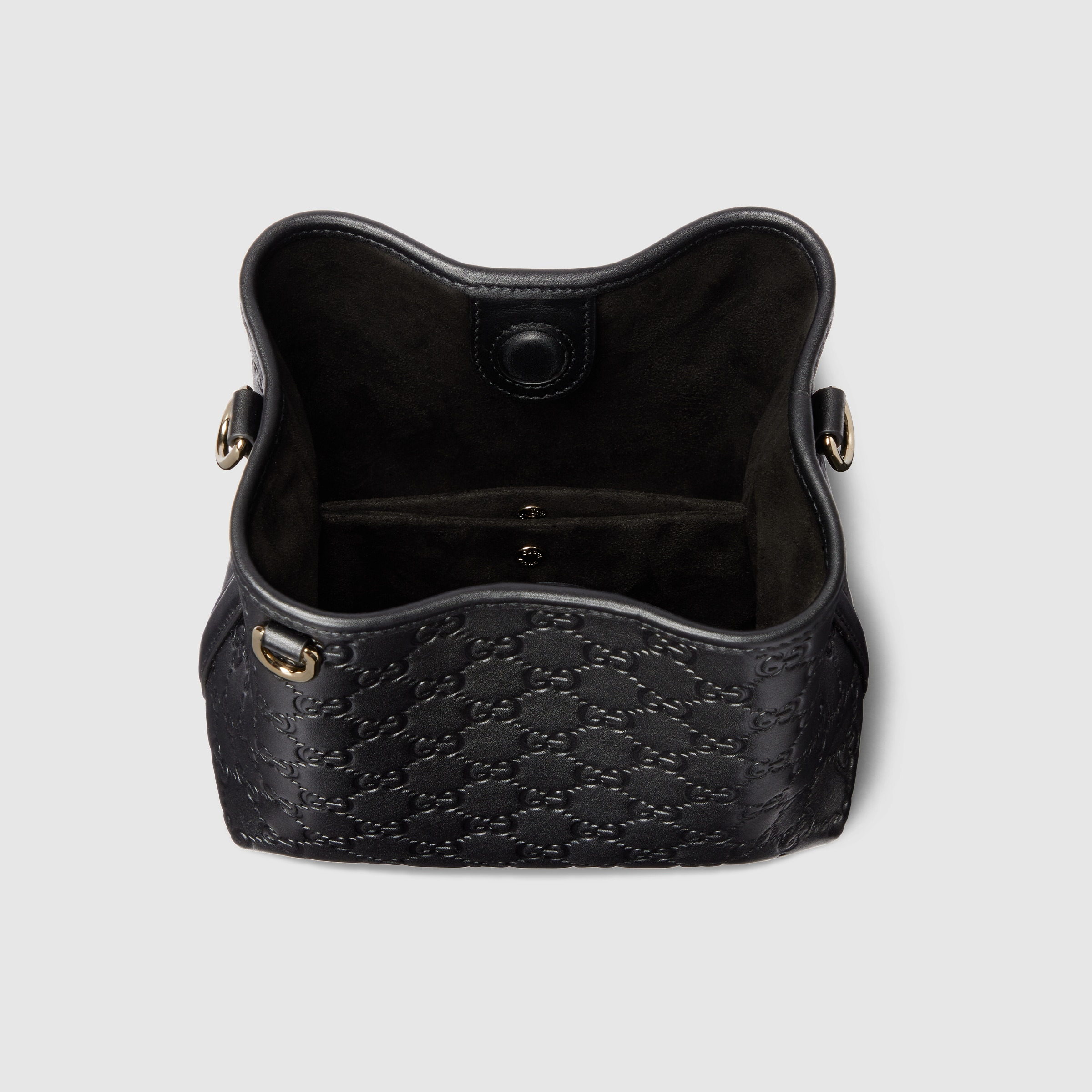 GG Emblem small bucket bag - 11