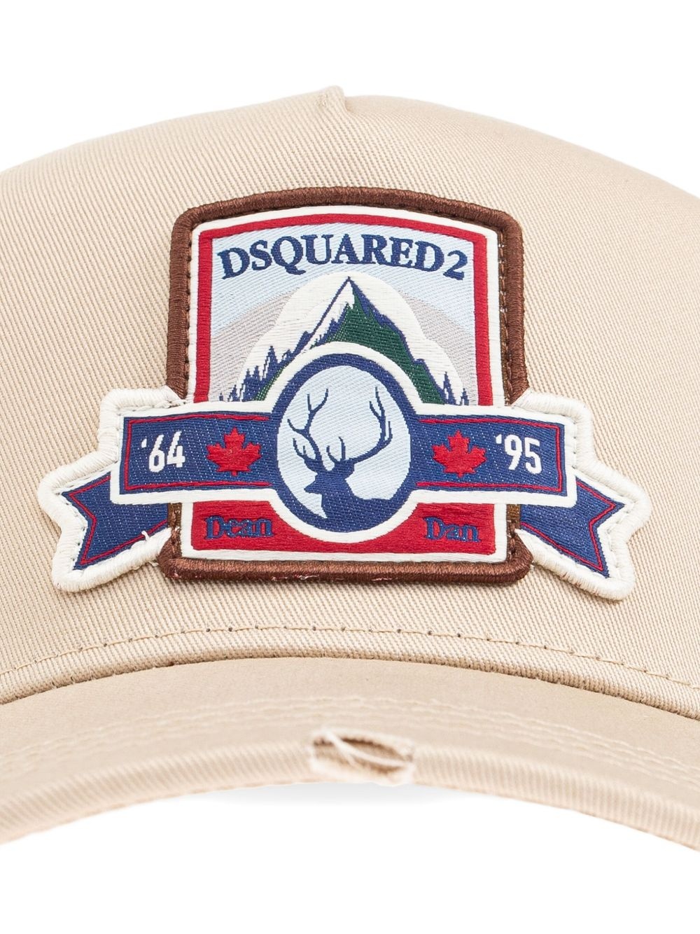 embroidered cap - 3