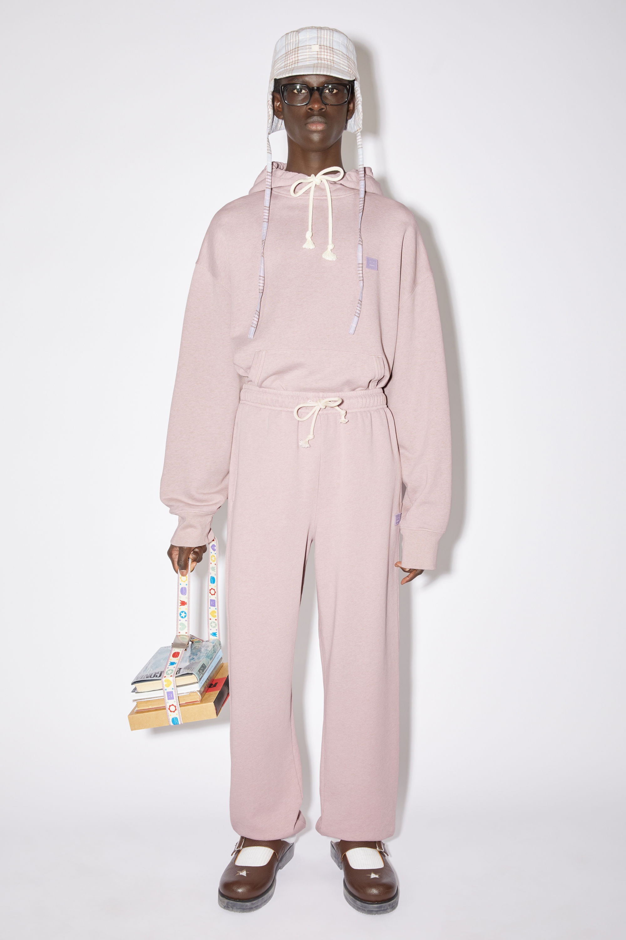 Sweatpants - Violet pink melange - 2