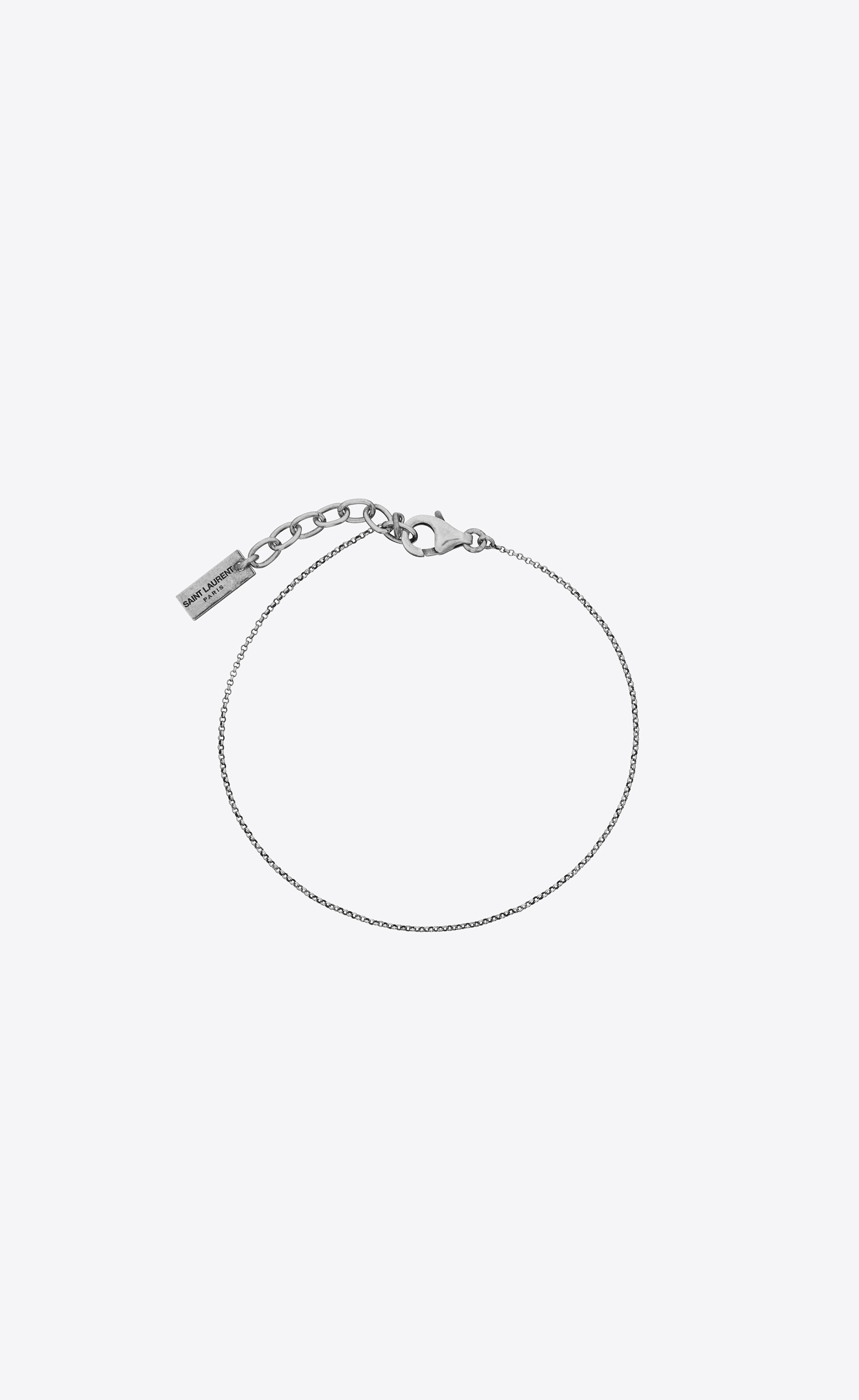 mini chain bracelet in metal - 1