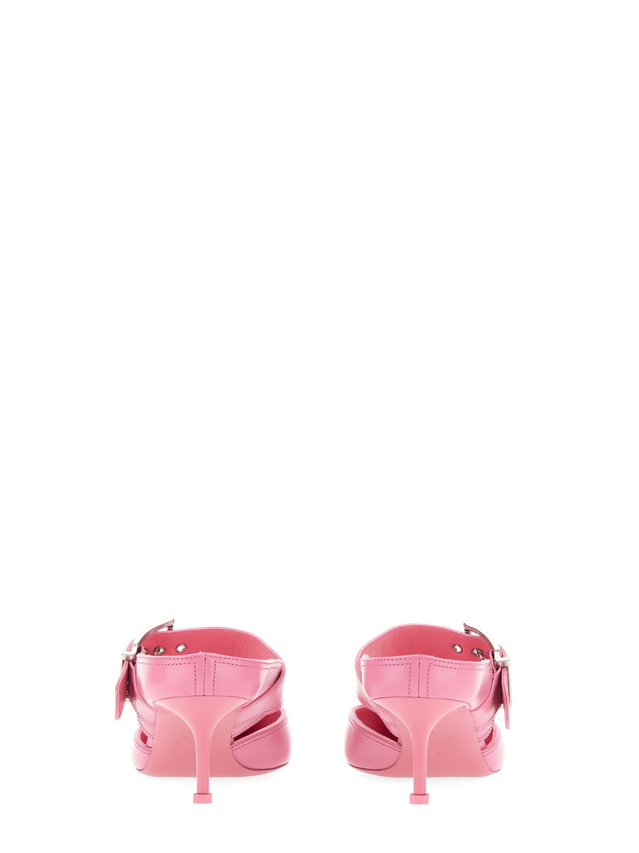 Alexander Mcqueen Women Punk Sandal With Buckle - 3