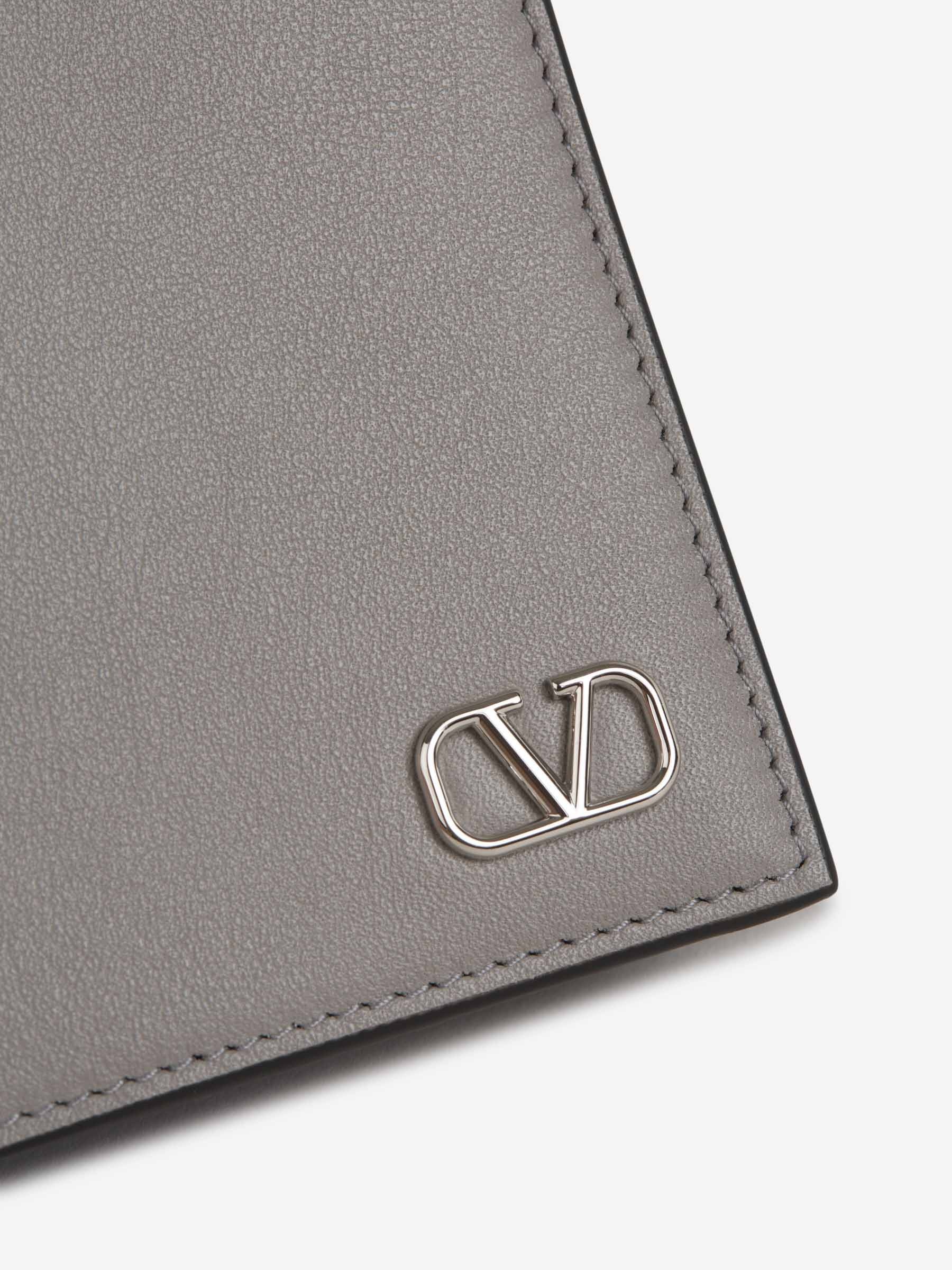 VLOGO LEATHER WALLET - 4