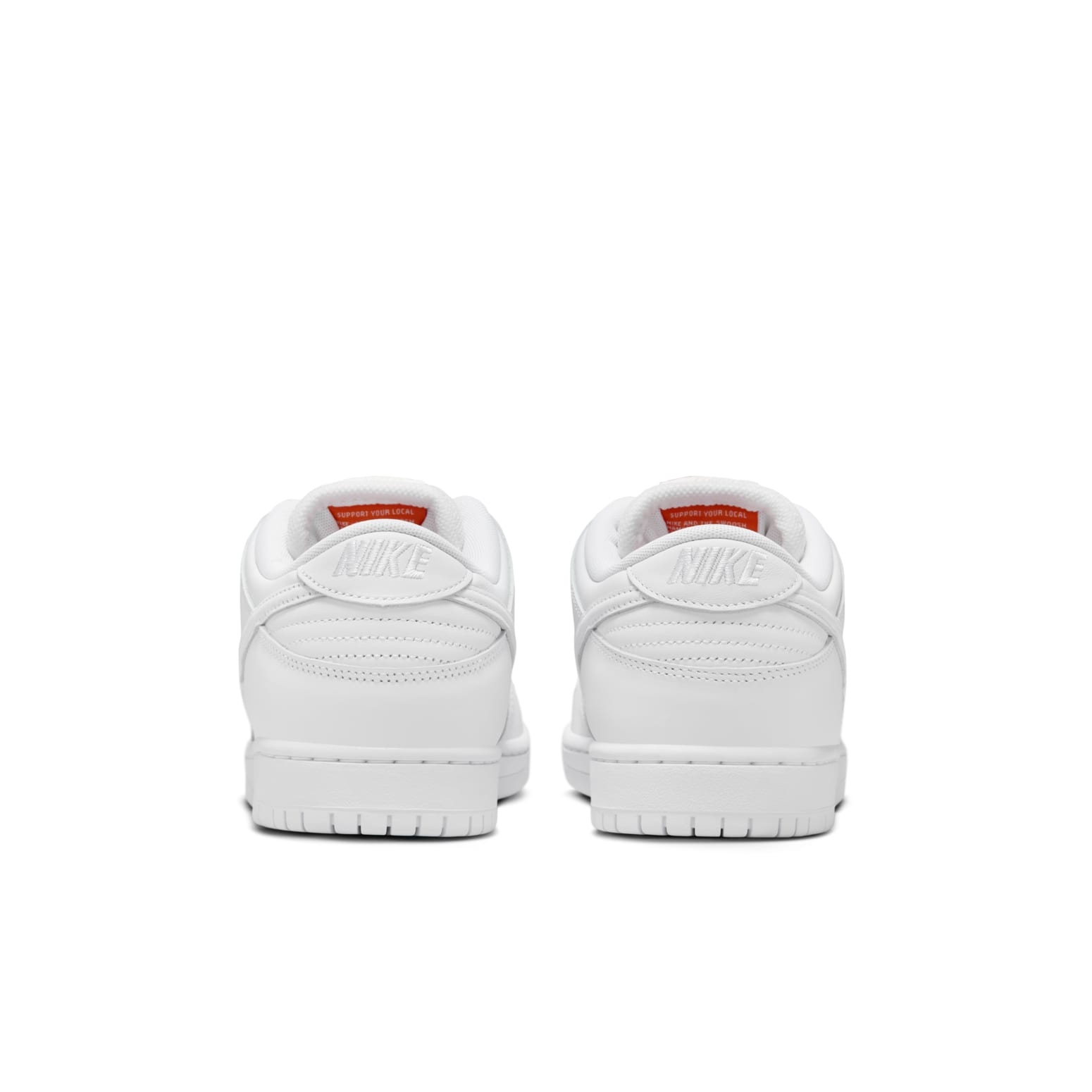 Nike SB Dunk Low Pro 'Triple White' FJ1674-100 - 4