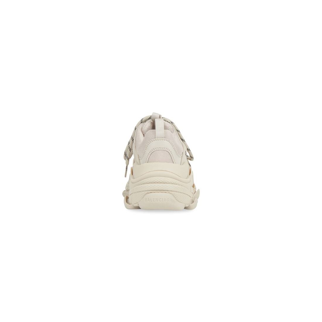 Women's Triple S Sneaker in Beige - 4