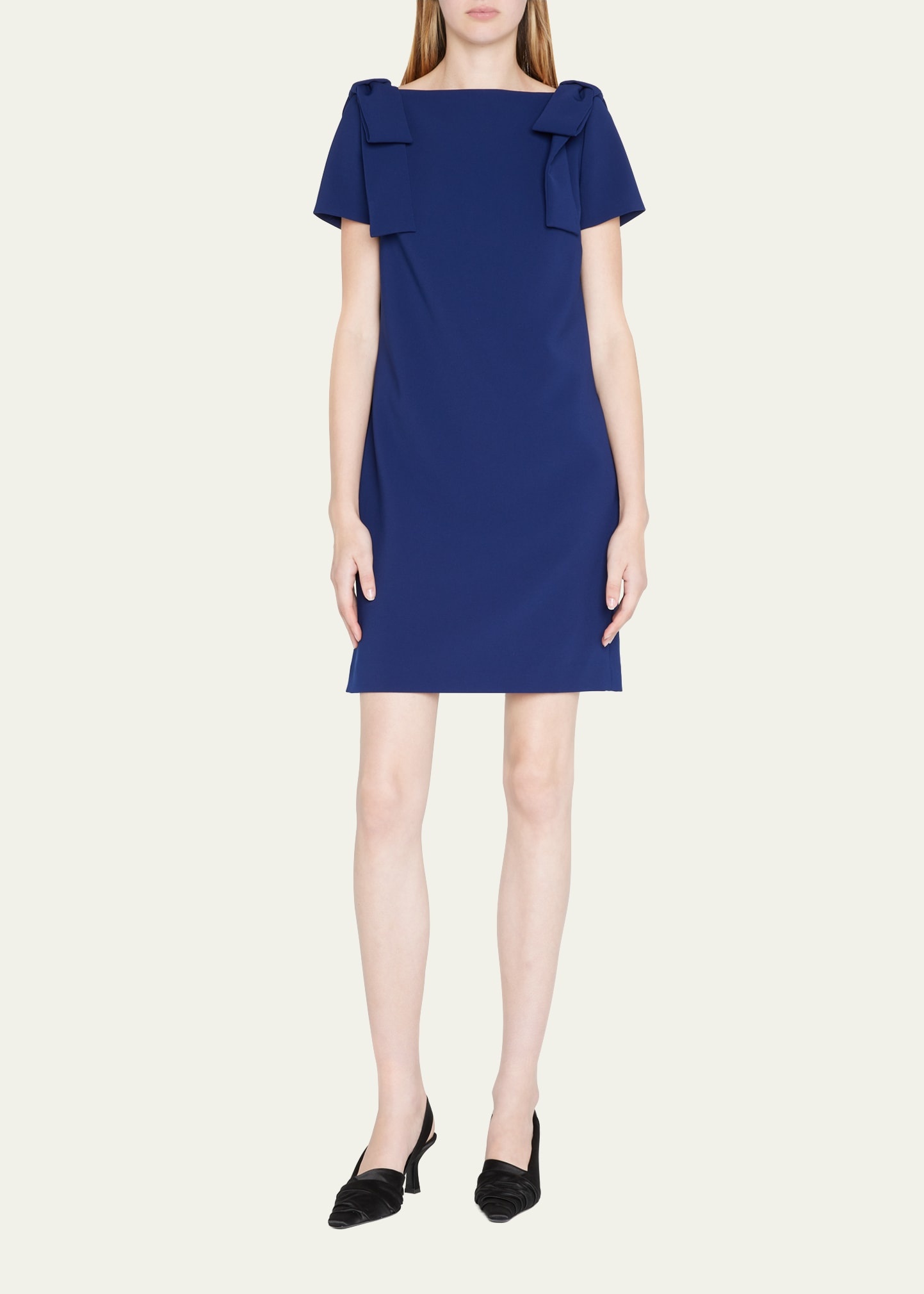 Bow Detail Shift Dress - 2