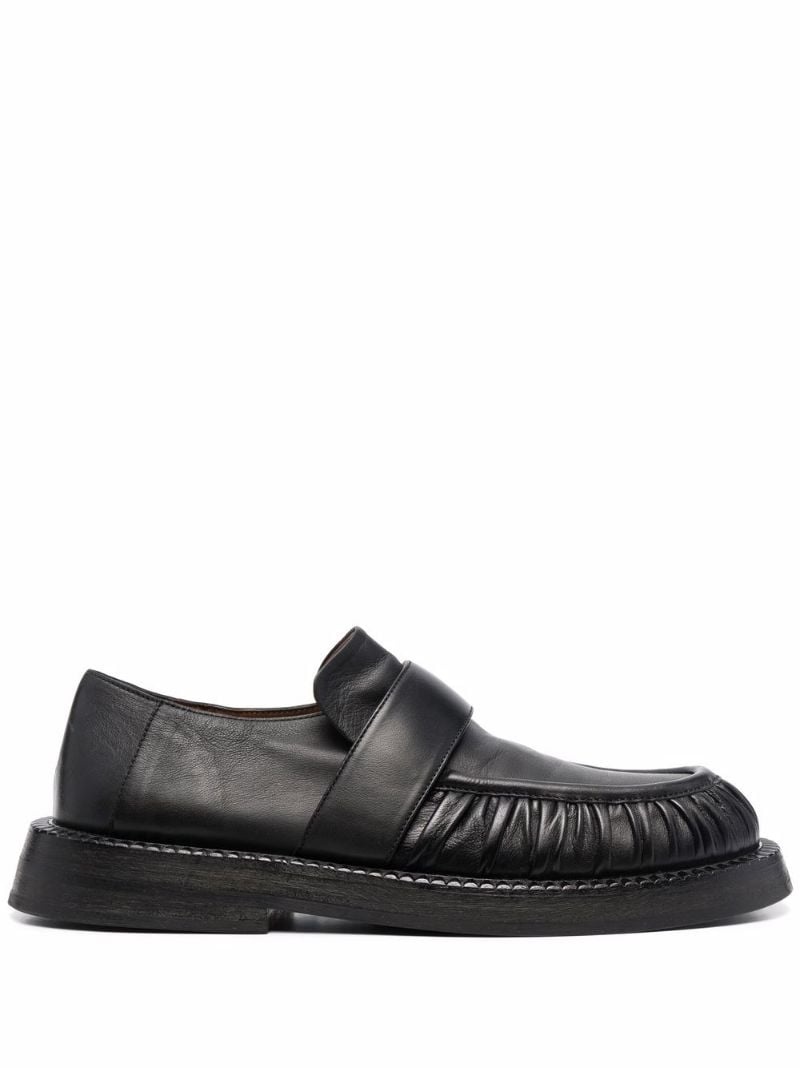 Marsèll Black Spatola Loafers