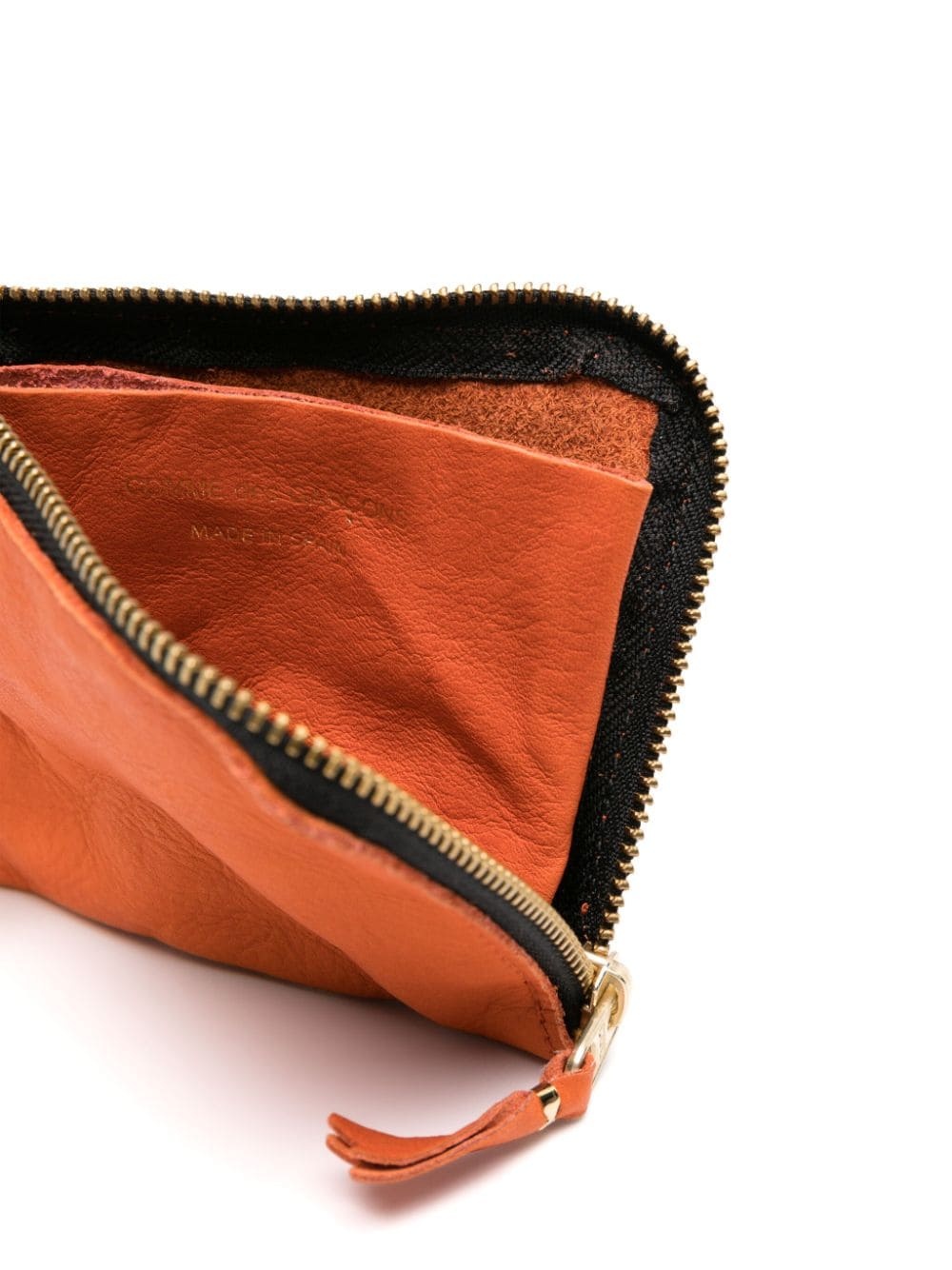 zip-up leather cardholder - 3