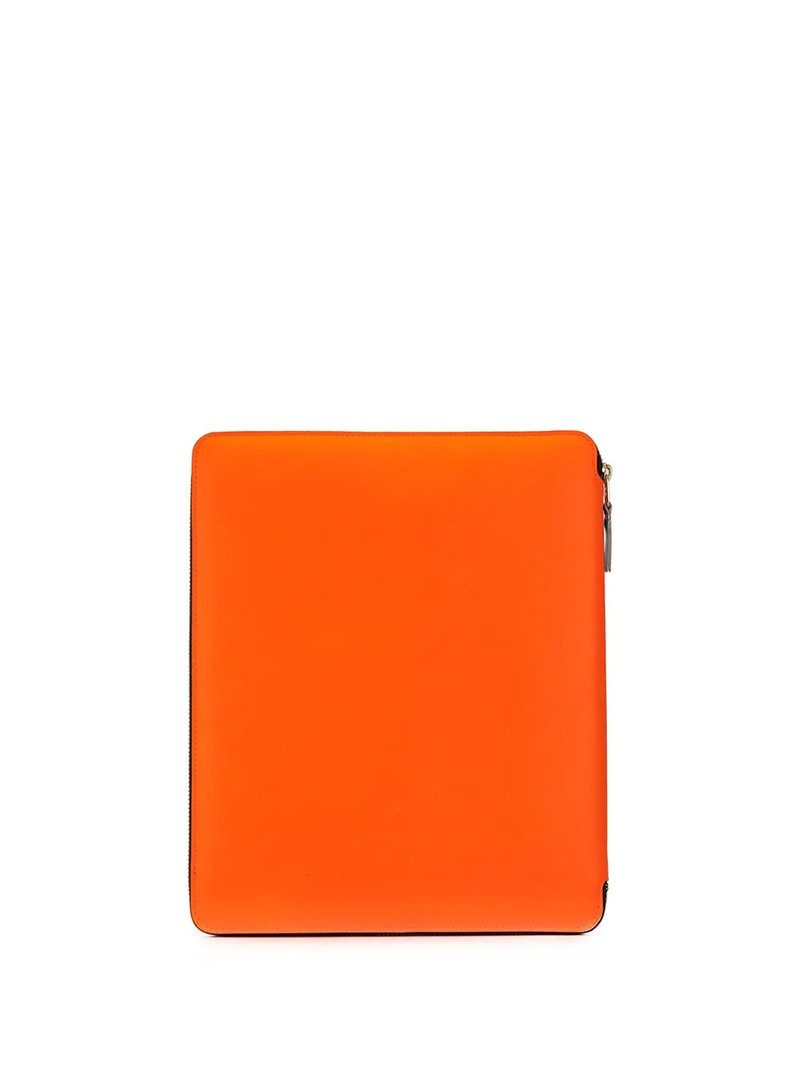 colour-block leather laptop case 1