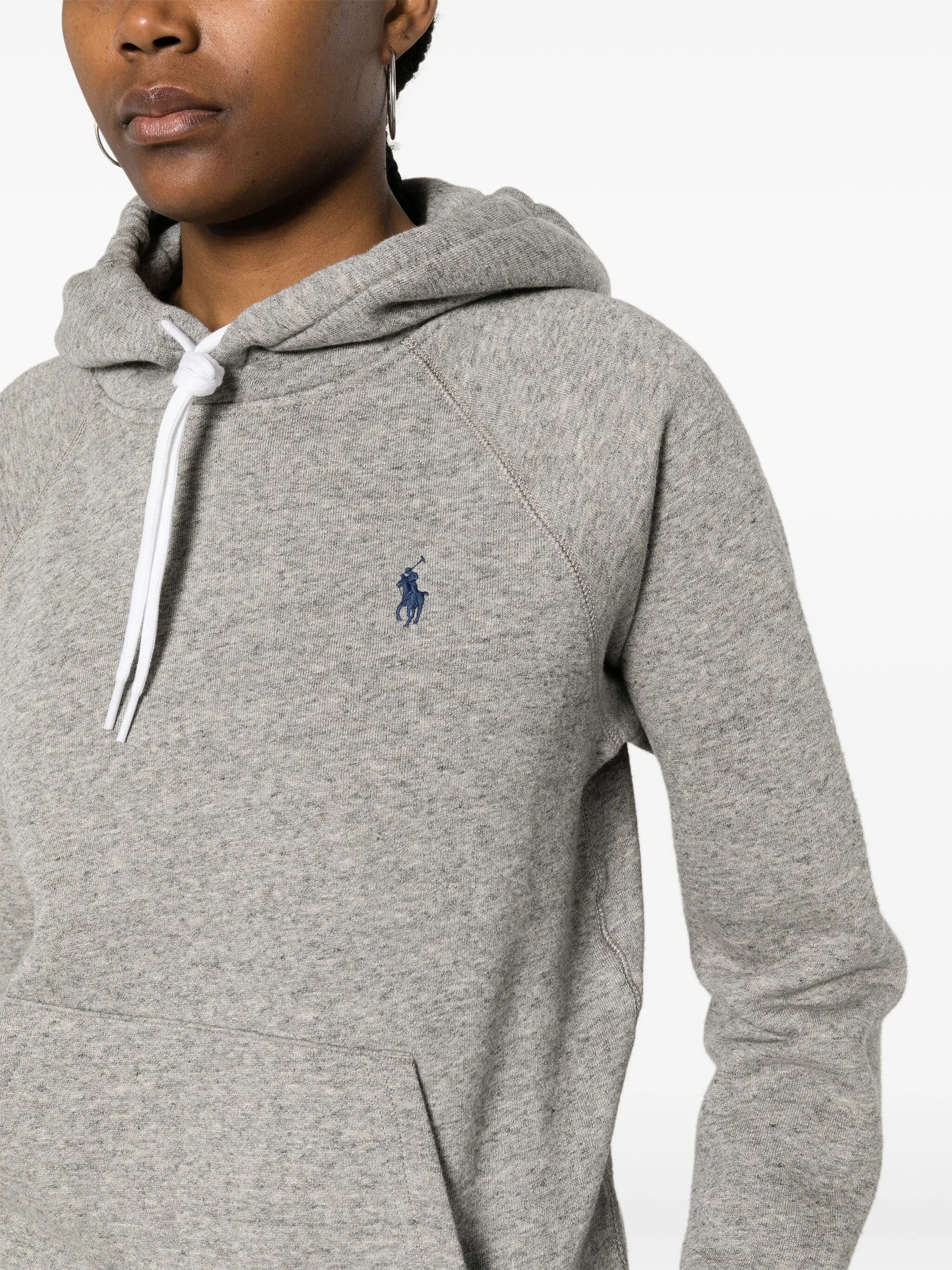 Embroidered-logo Hoodie - 3