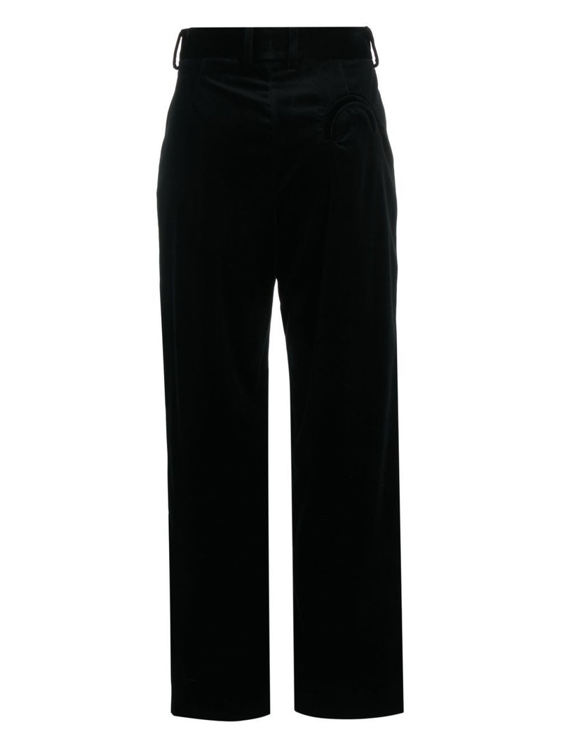 BLAZÉ MILANO Velvet pants outlook