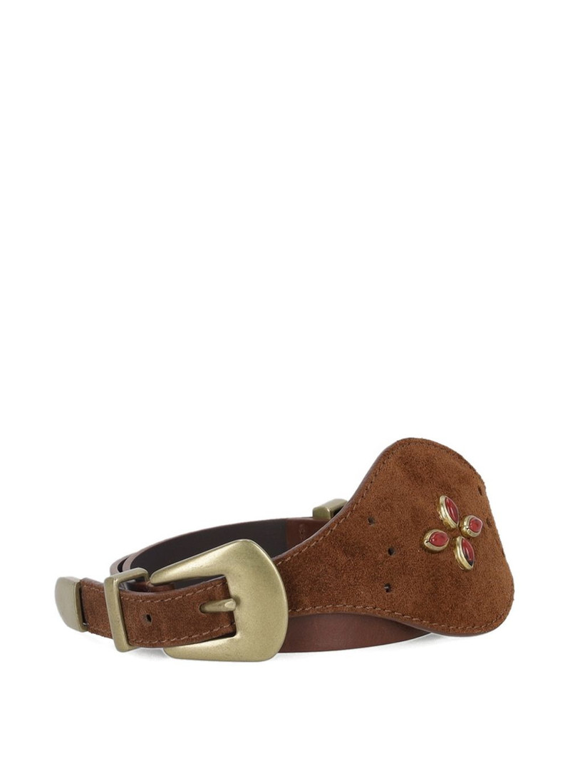 FORTELA Temple studded leather belt outlook