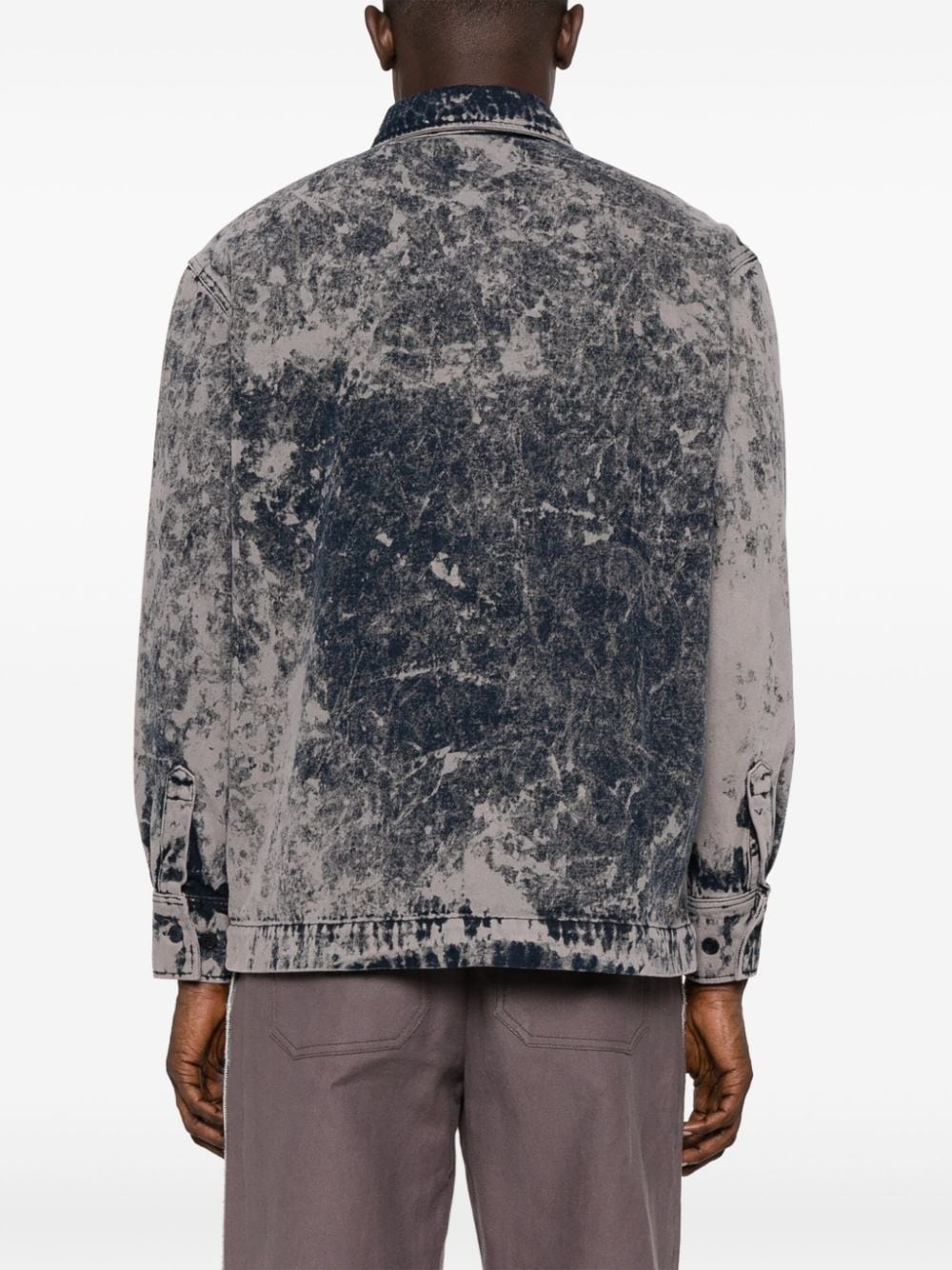 organic cotton denim shirt - 4
