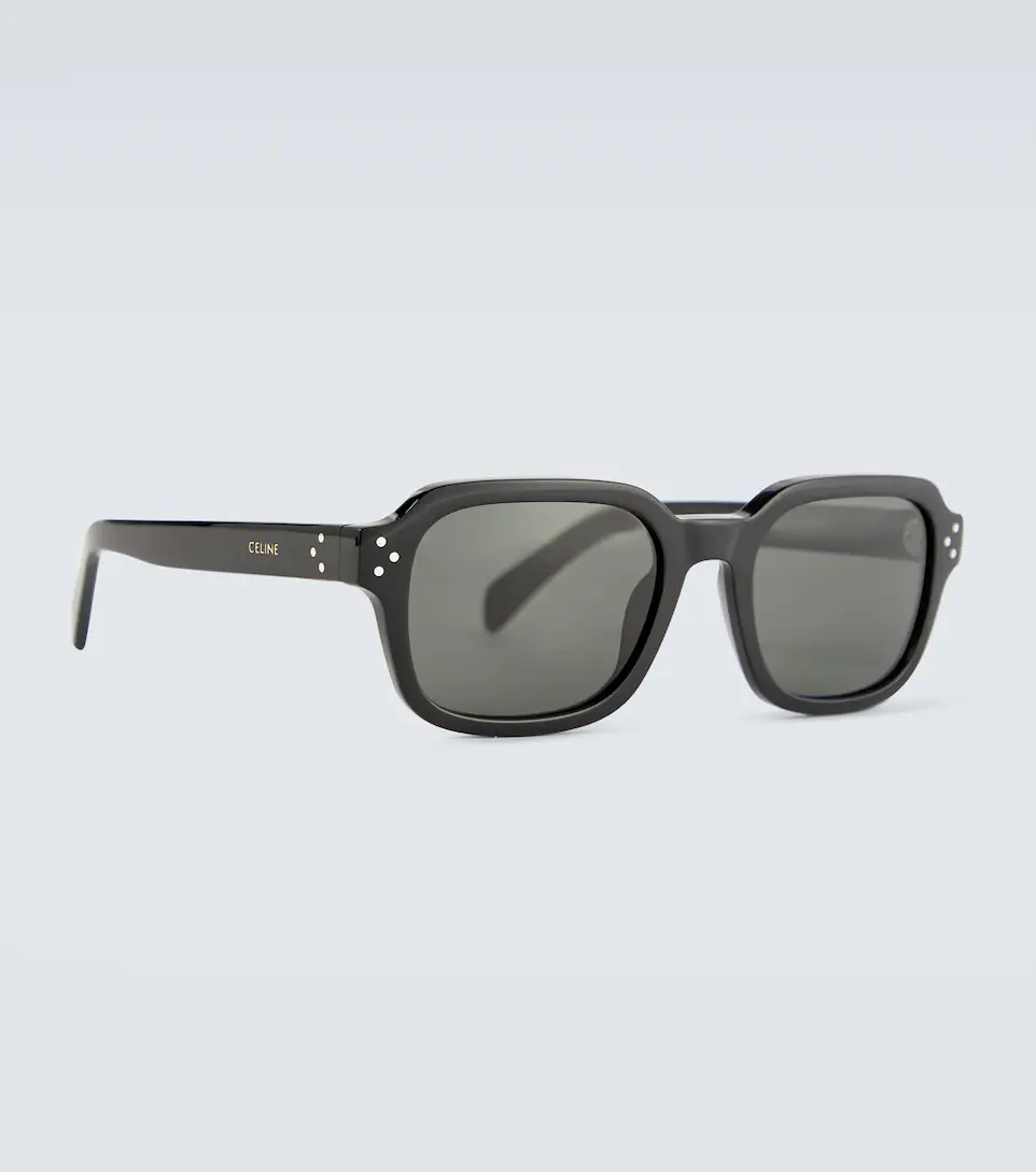 Square-frame acetate sunglasses - 4