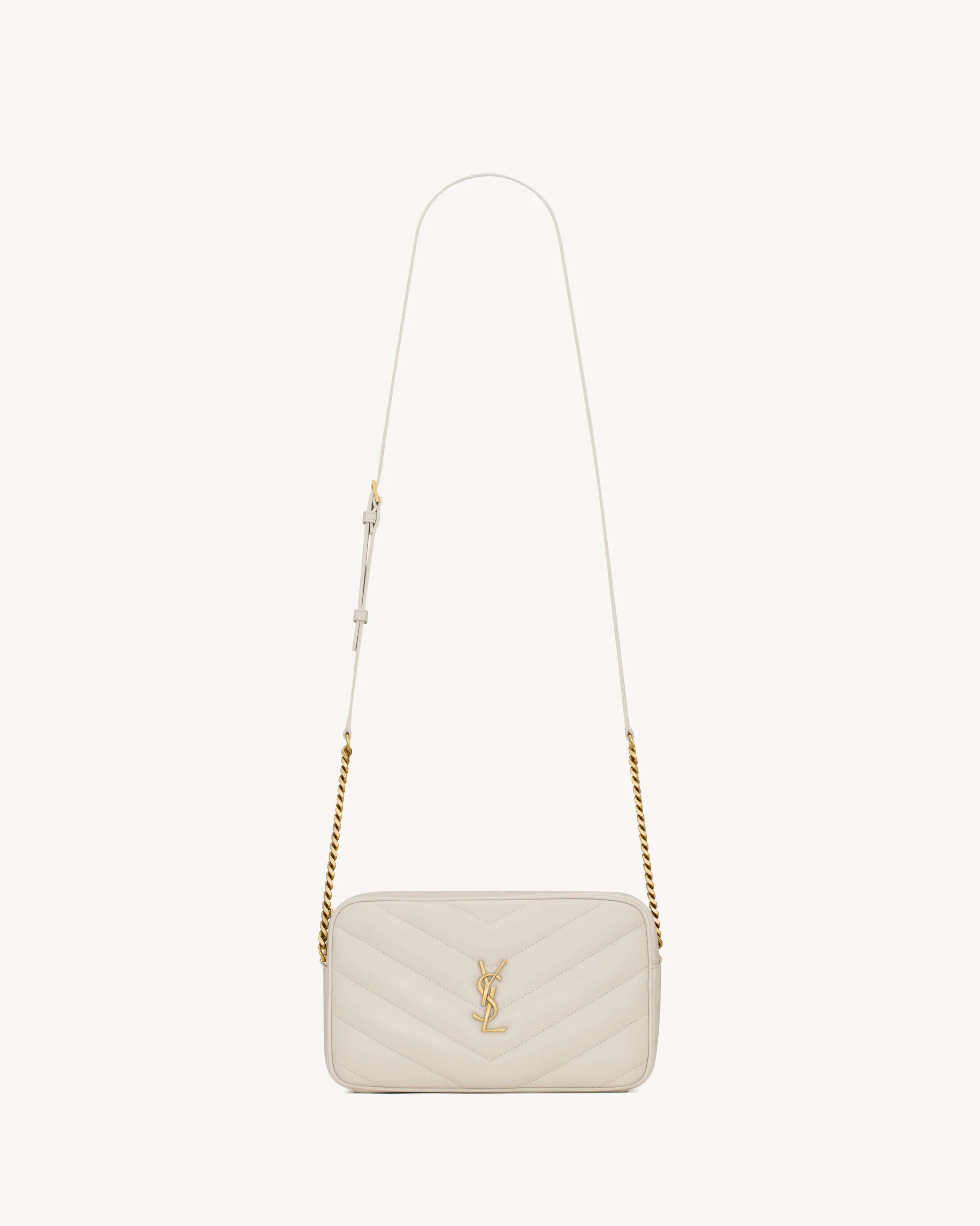 LOULOU CAMERA BAG IN MATELASSÉ LAMBSKIN - 1