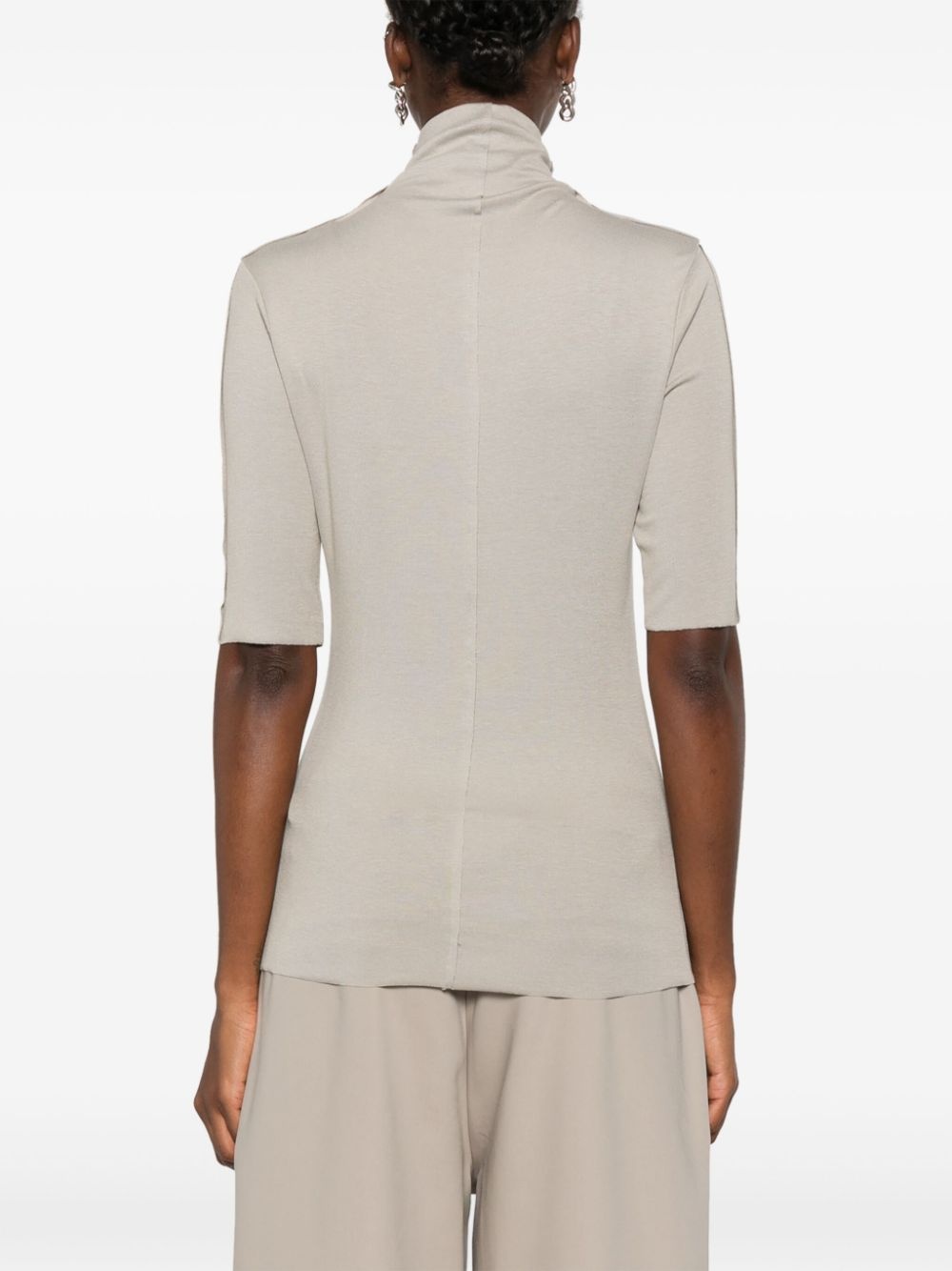 roll-neck T-shirt - 4