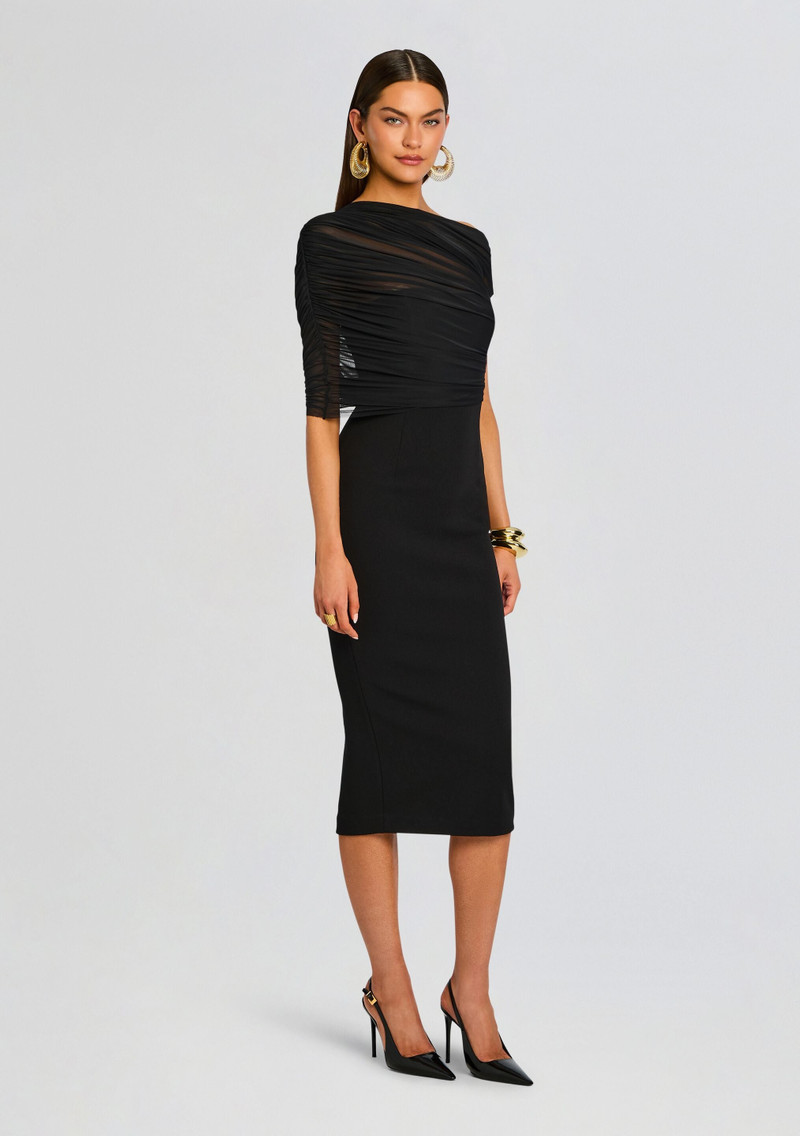 SELMA MIDI CREPE DRESS 3