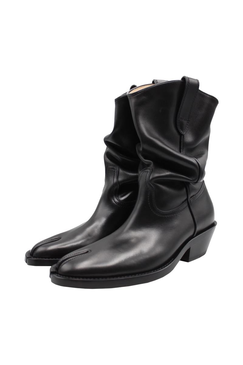 MAISON MARGIELA TABI WESTERN BOOTS SHOES - 2