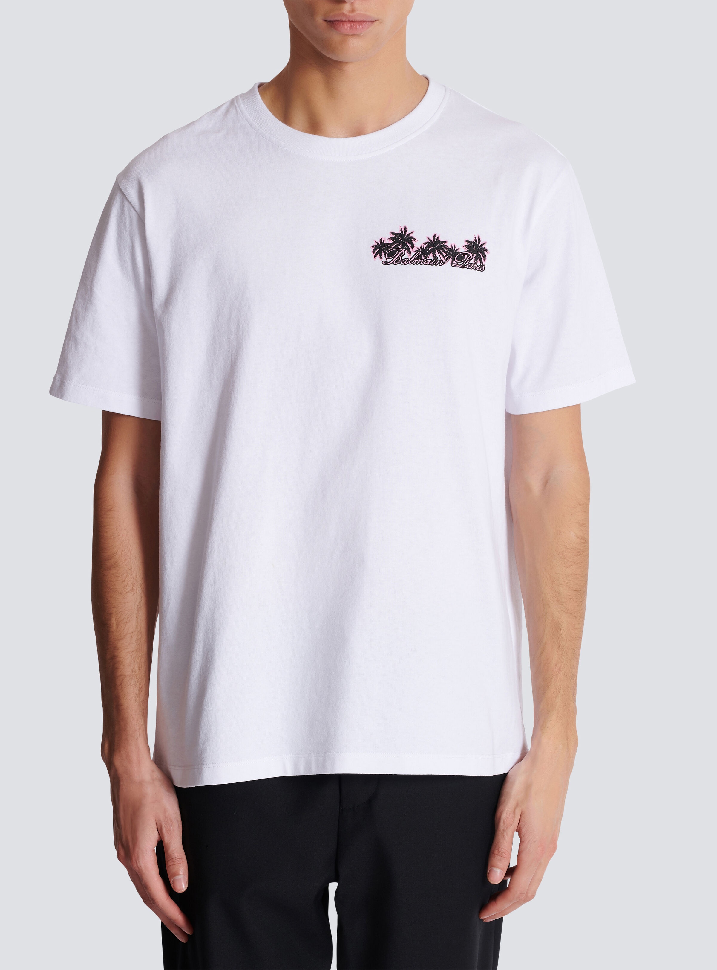 Club Balmain Signature printed T-shirt - 5