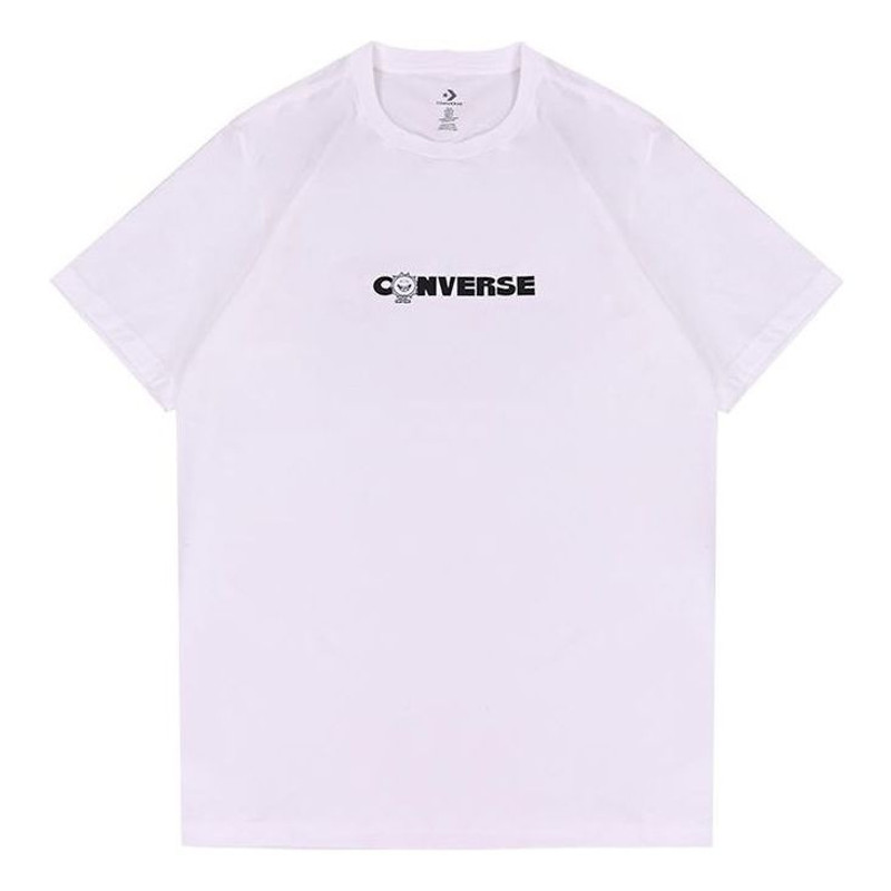 Converse Earth Moon Sun Short Sleeve T-shirt 'White' 10025277-A02 - 1