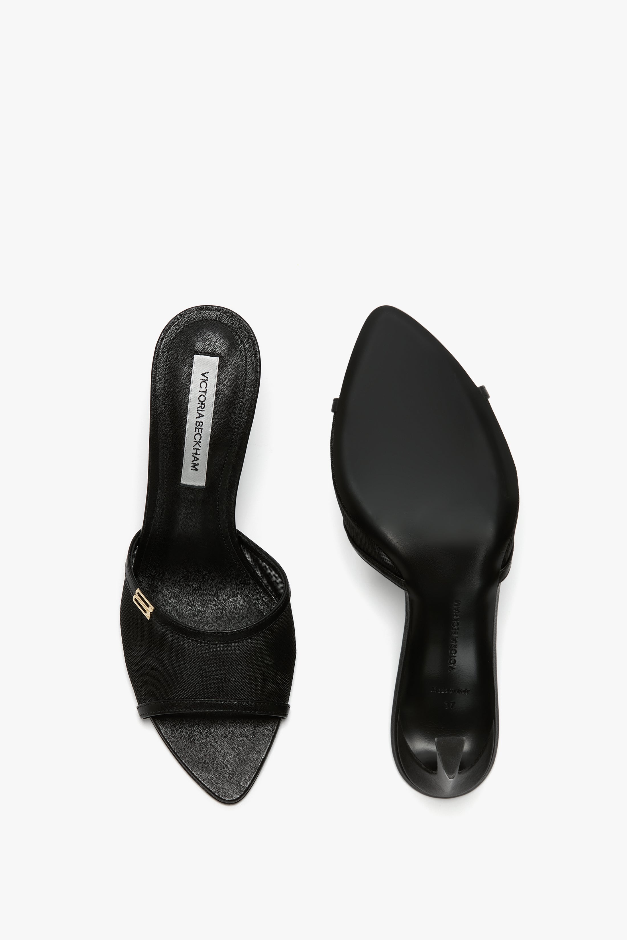 Mesh Mule In Black - 5