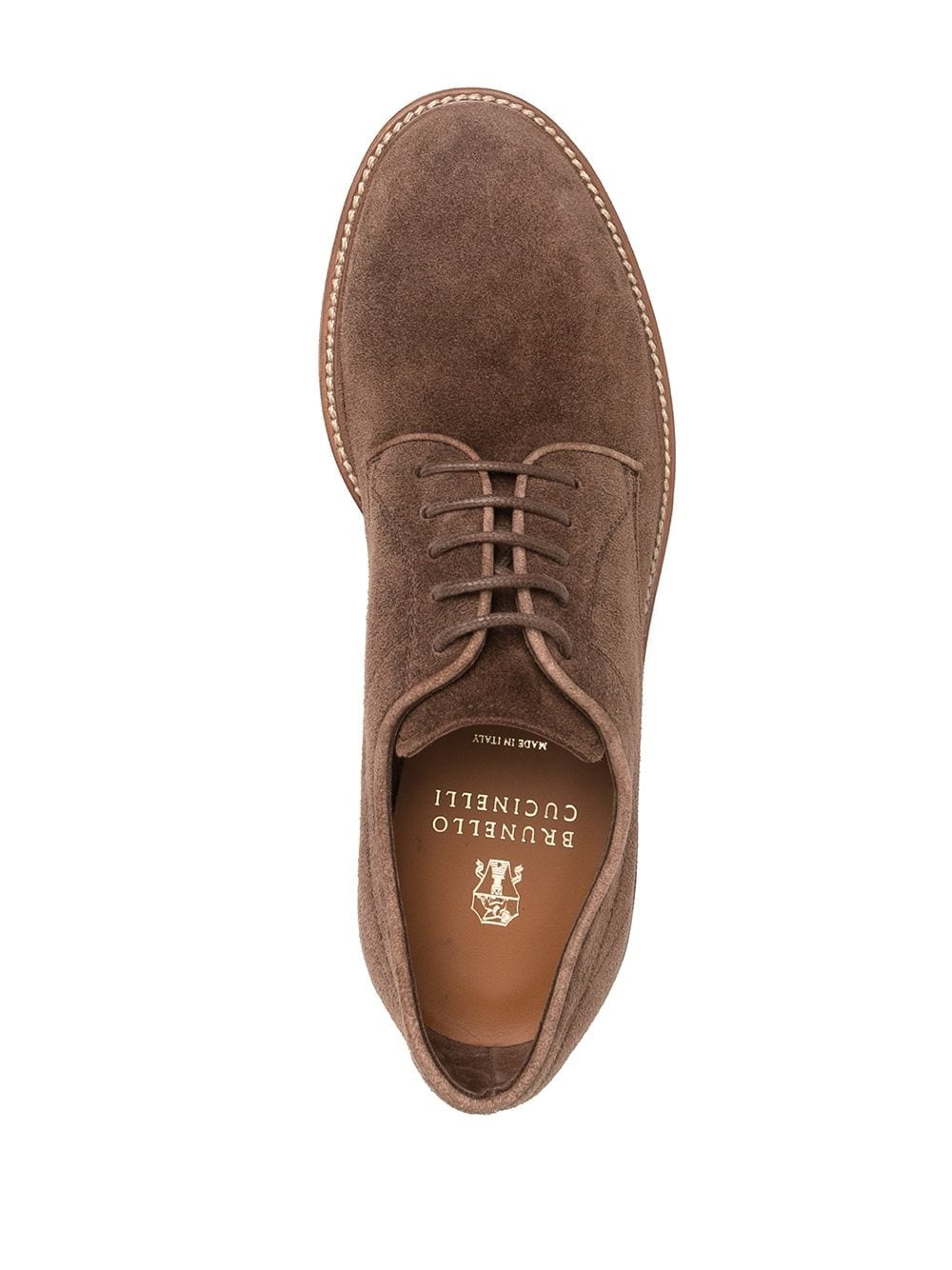 suede Oxford shoes - 4