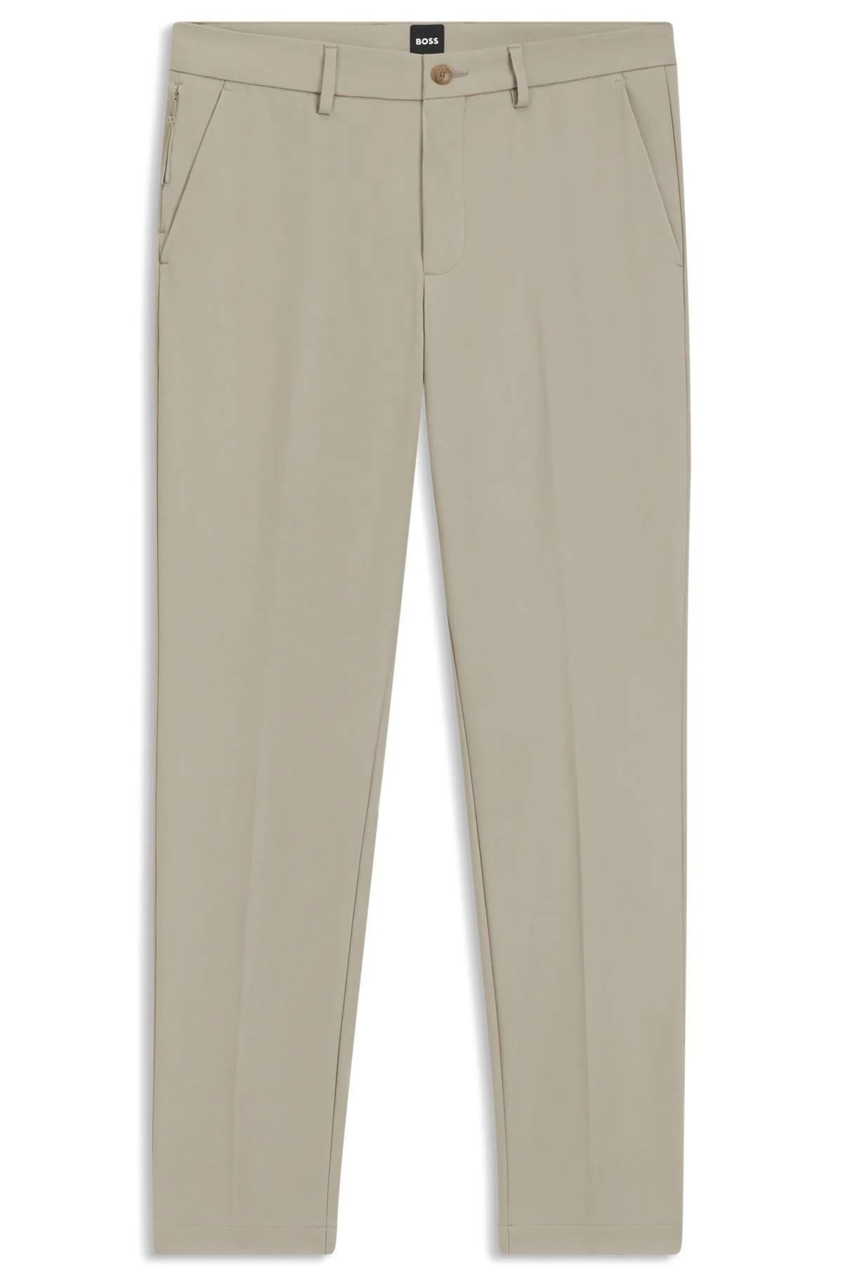 SLIM-FIT PANTS IN COTTON - 1