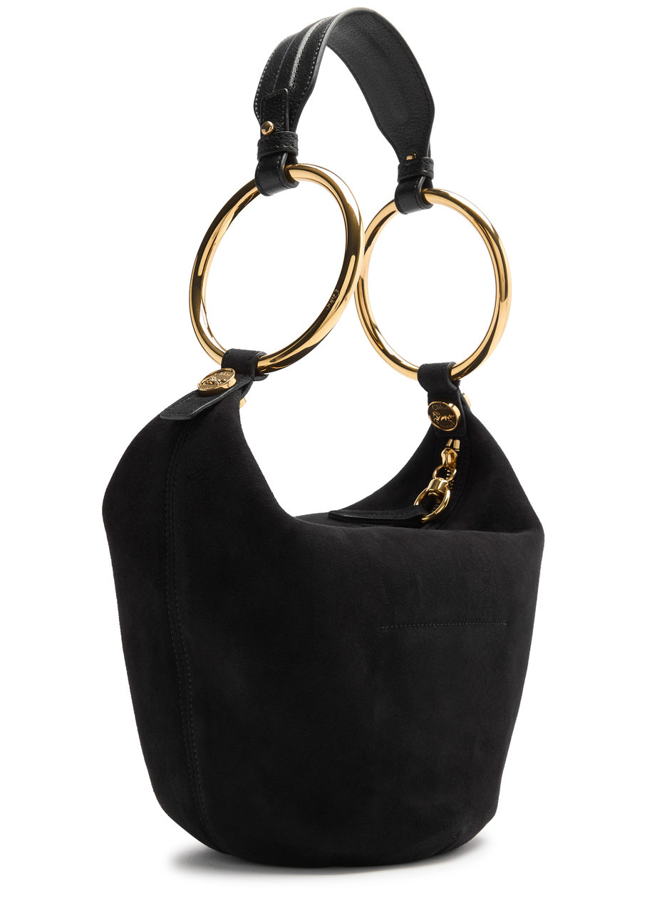 Chloe Bracelet Small Suede Shoulder bag - 2