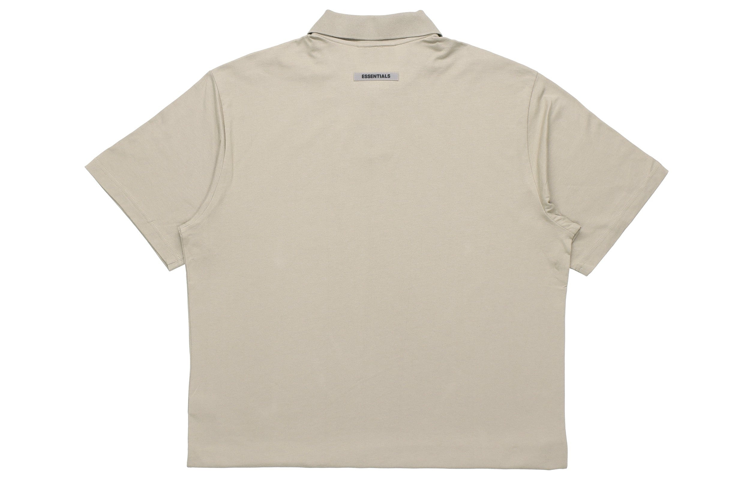 Fear of God Essentials FW20 Logo Polo Shirt 'Olive' FOG-FW20-199 - 3