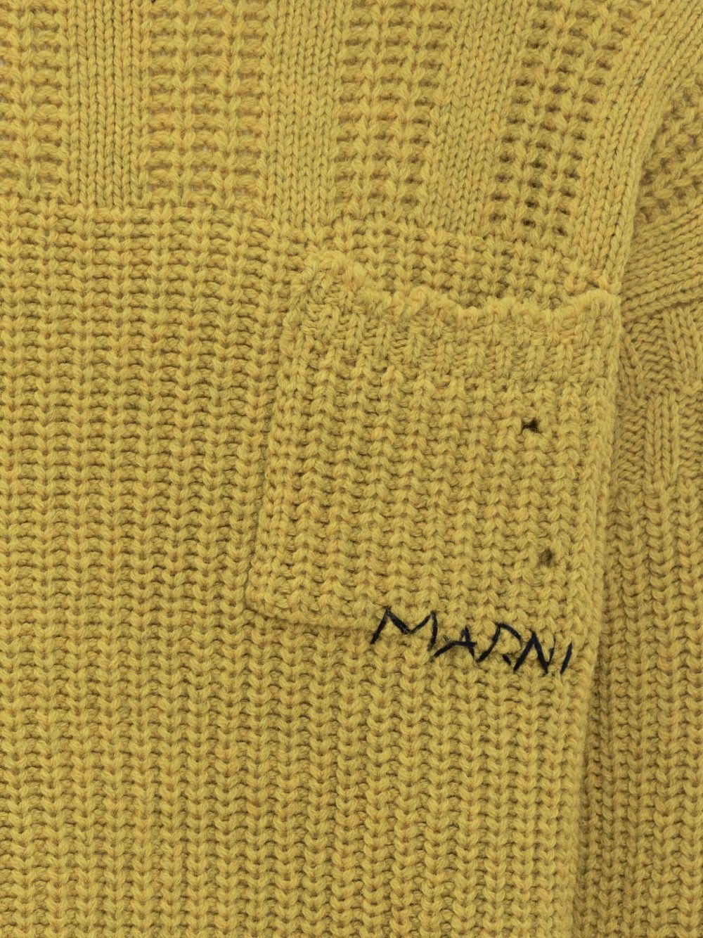 ribbed mock-neck sweater - 4