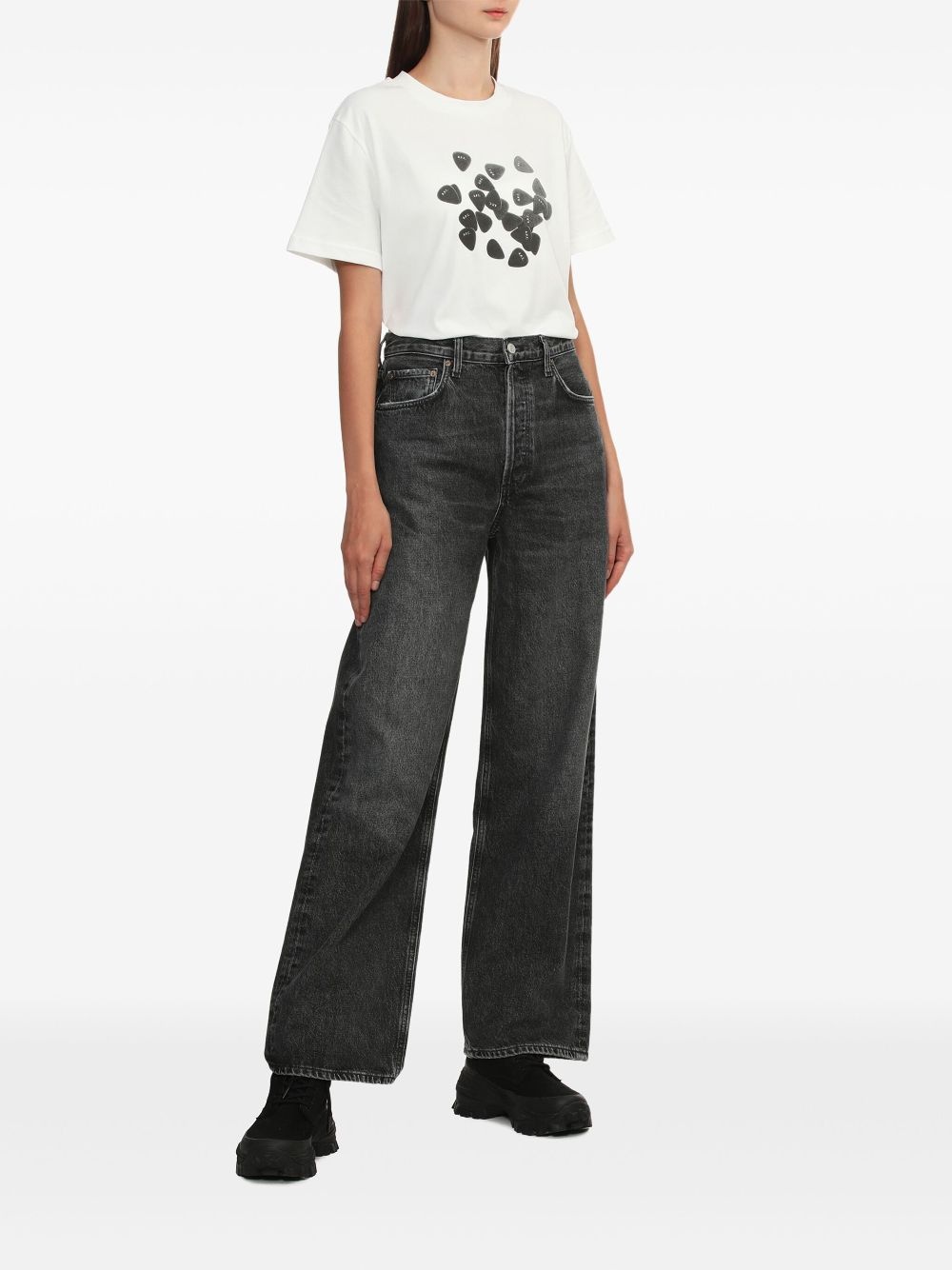 logo-print t-shirt - 2