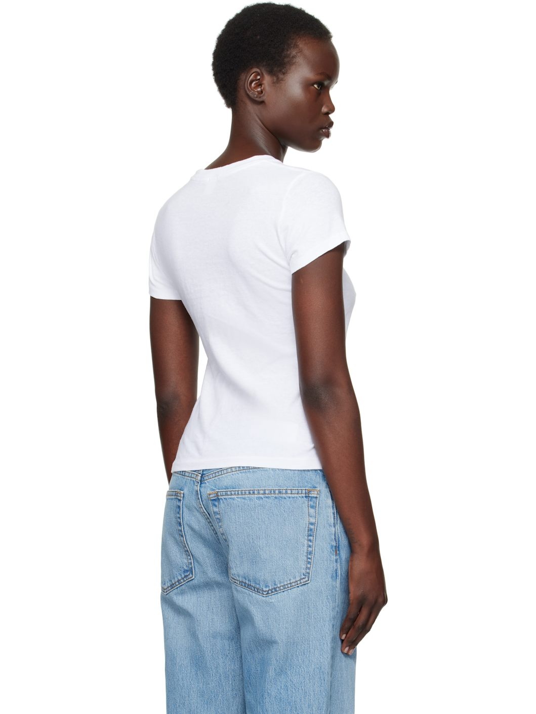 White Hanes Edition 1960s Slim T-shirt - 3