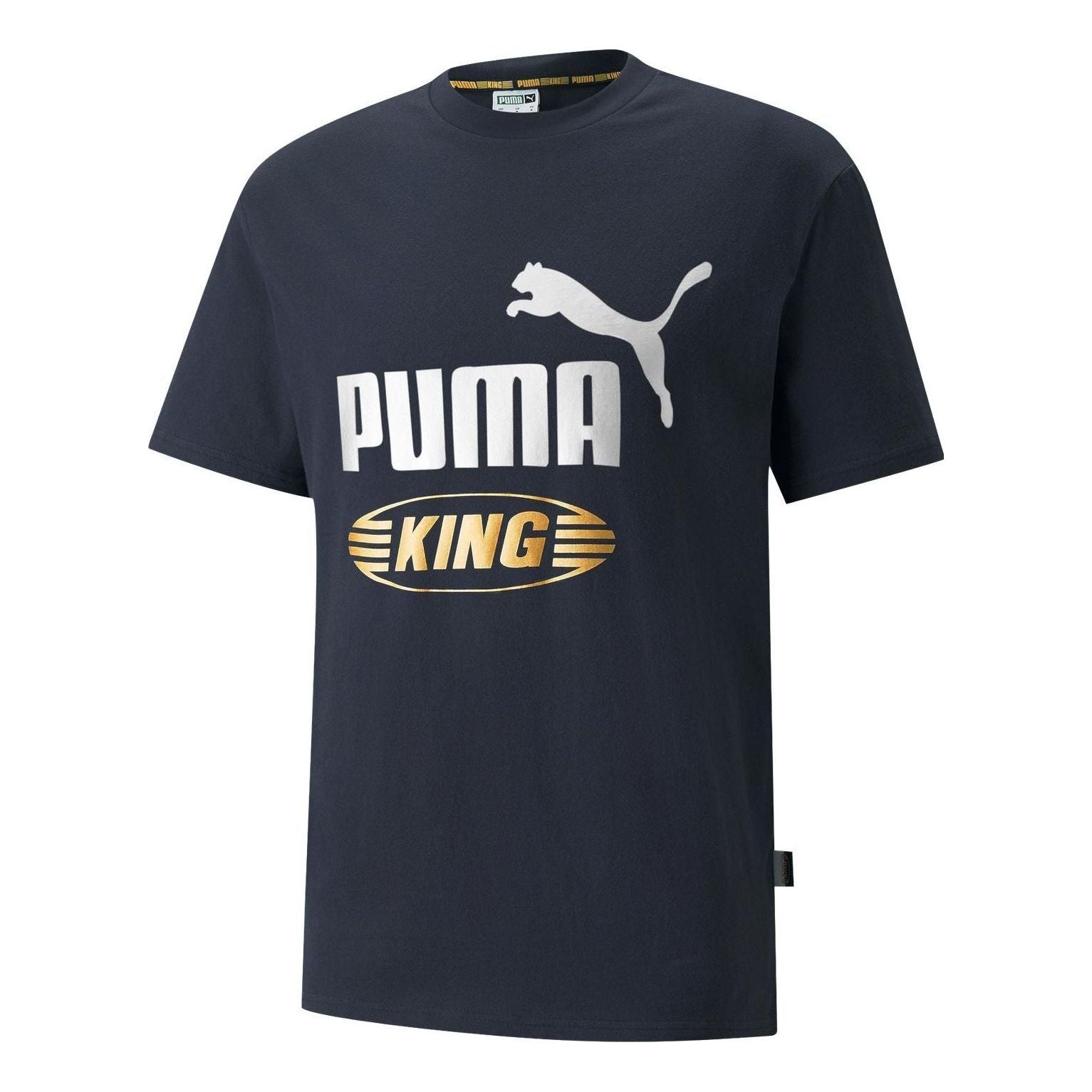 PUMA King Logo Tee 'Navy' 533590-43 - 1